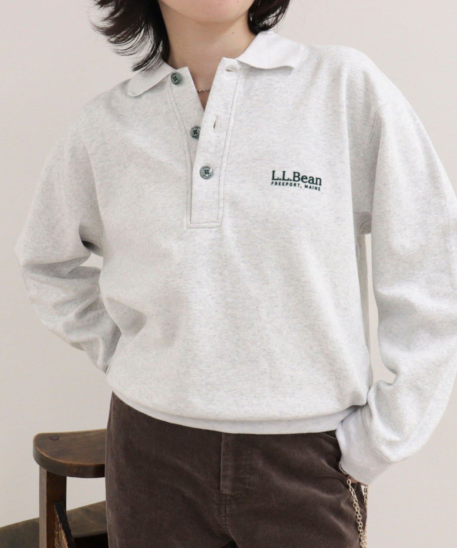 FREDY & GLOSTER(フレディ アンド グロスター) 【L.L.Bean】Portage Polo Sweatshirt