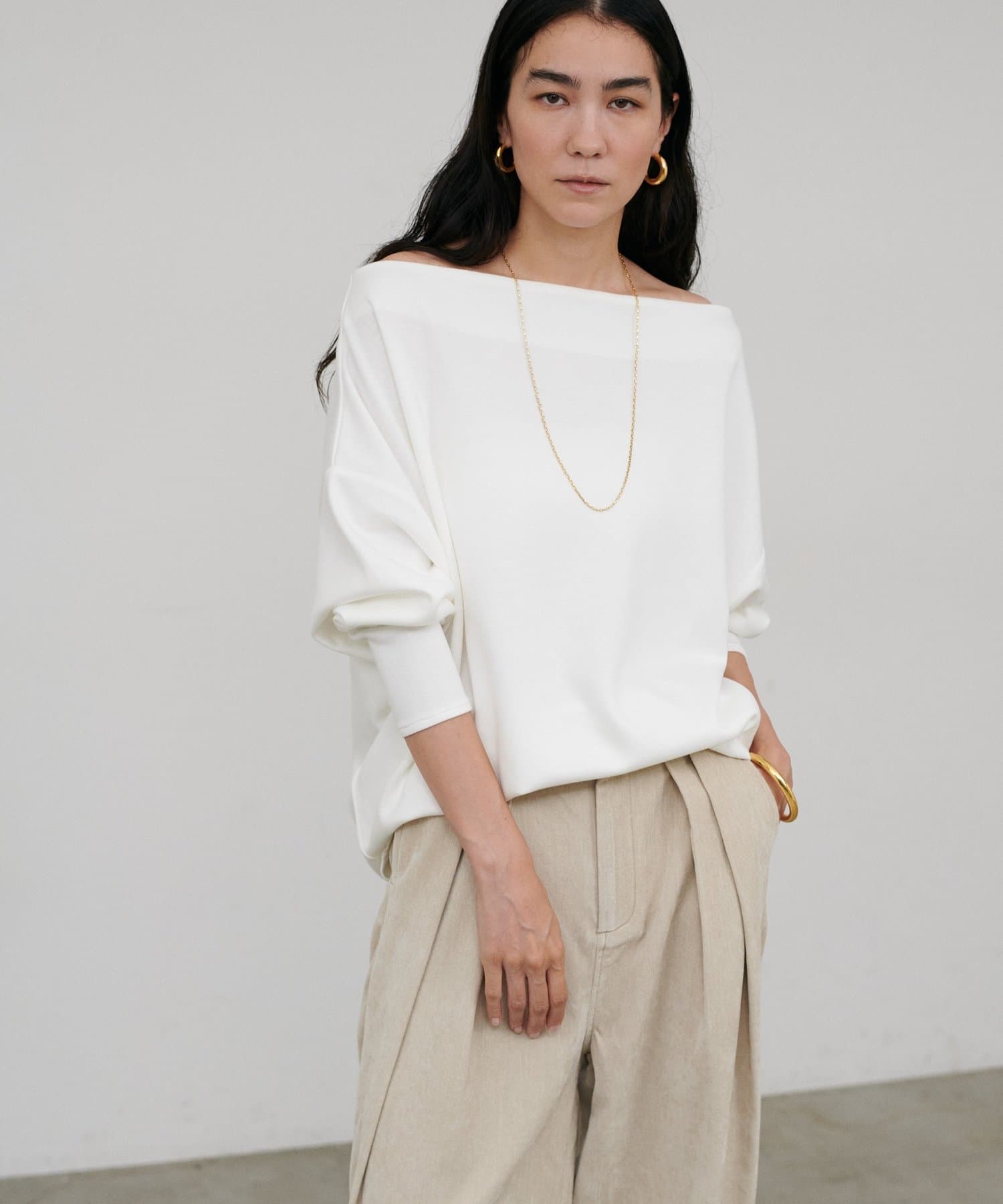 LARUTA(ラルータ) ドレープカットプルオーバー