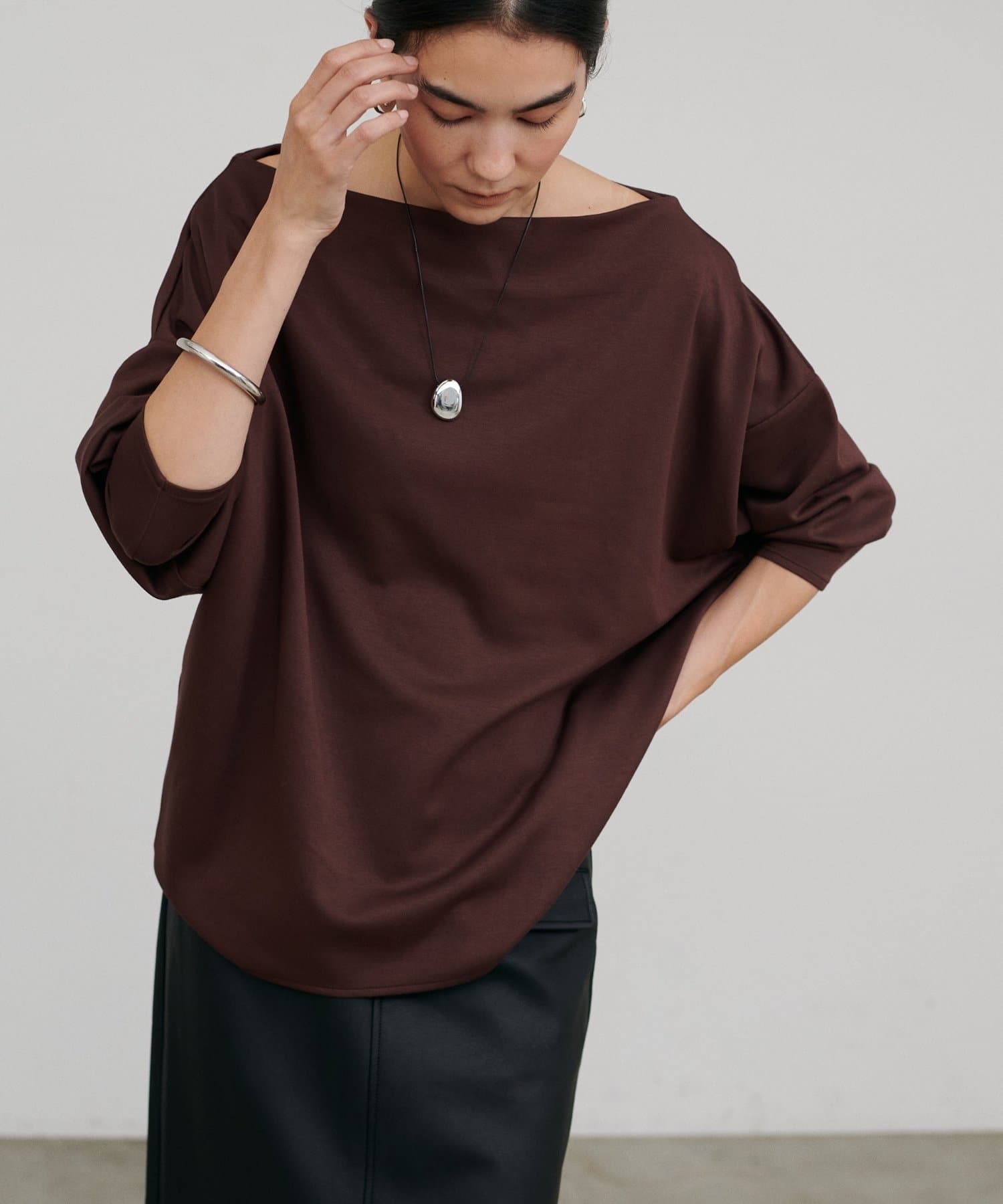 LARUTA(ラルータ) ドレープカットプルオーバー