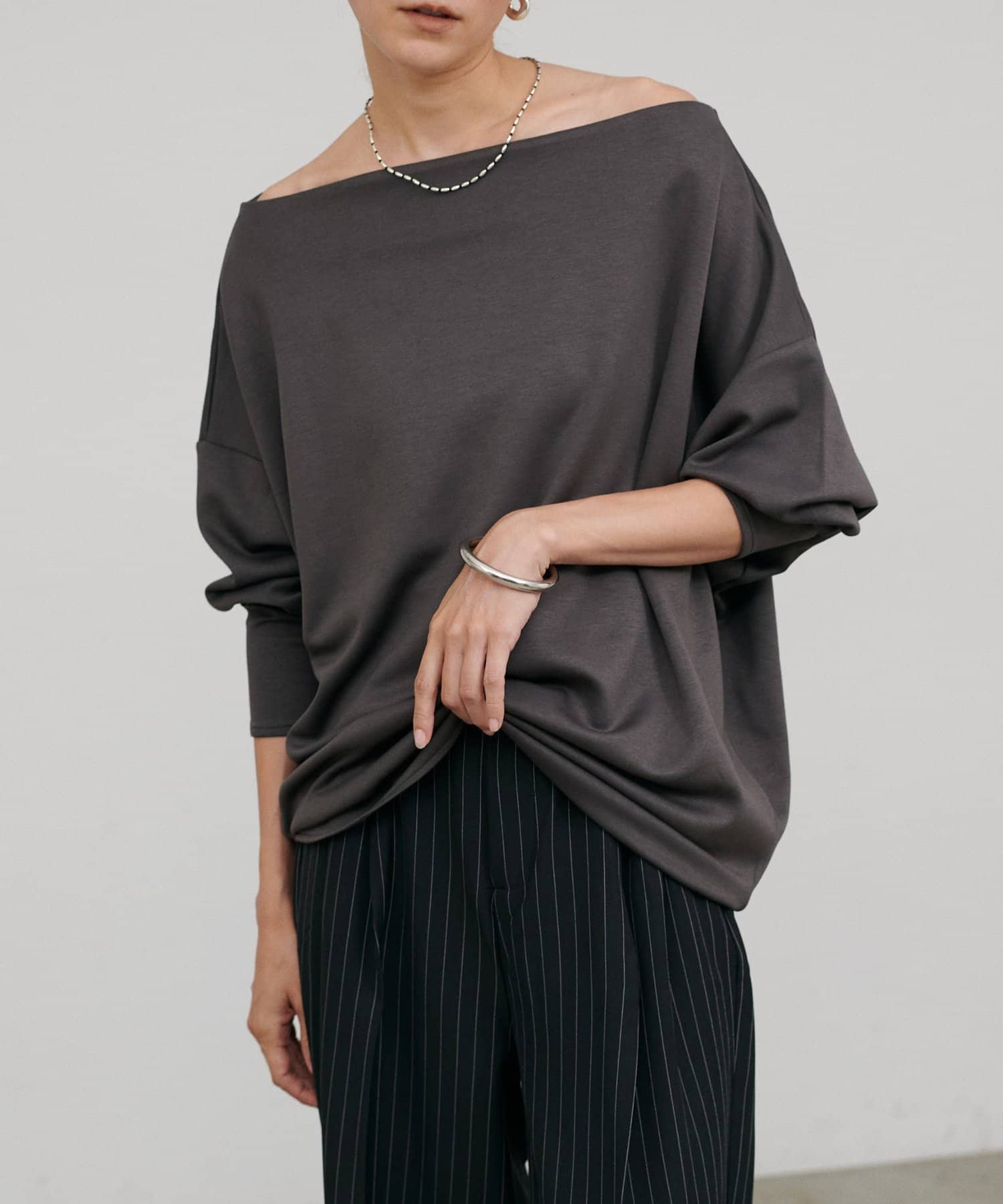 LARUTA(ラルータ) ドレープカットプルオーバー
