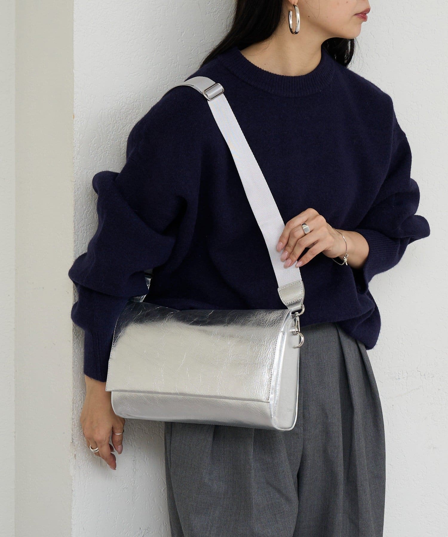 russet(ラシット) フラップデザイン 2WAYショルダーバッグ