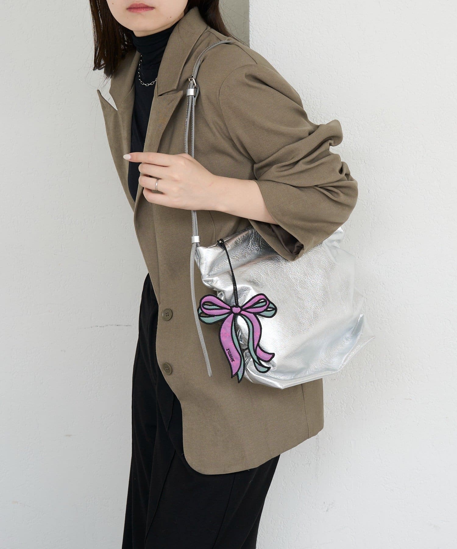 russet(ラシット) 【クリスマス限定】ギャザーショルダーバッグ