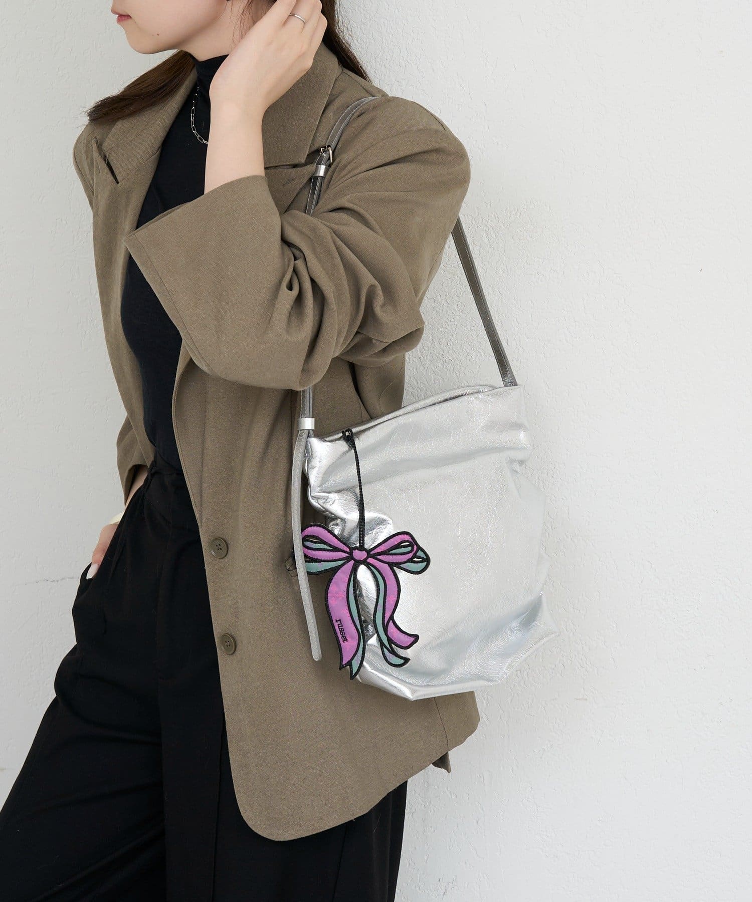 russet(ラシット) 【クリスマス限定】ギャザーショルダーバッグ