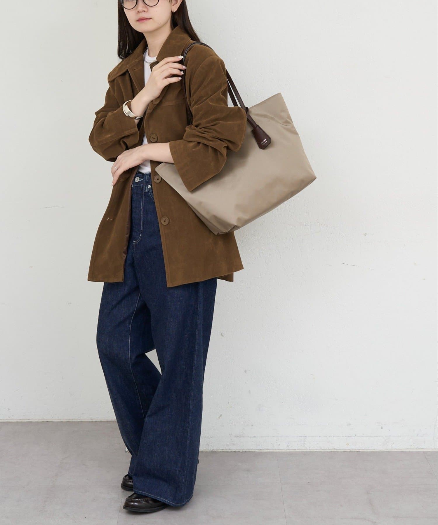 russet(ラシット) 《WEB限定》クラウズナイロン シンプルトートバッグ