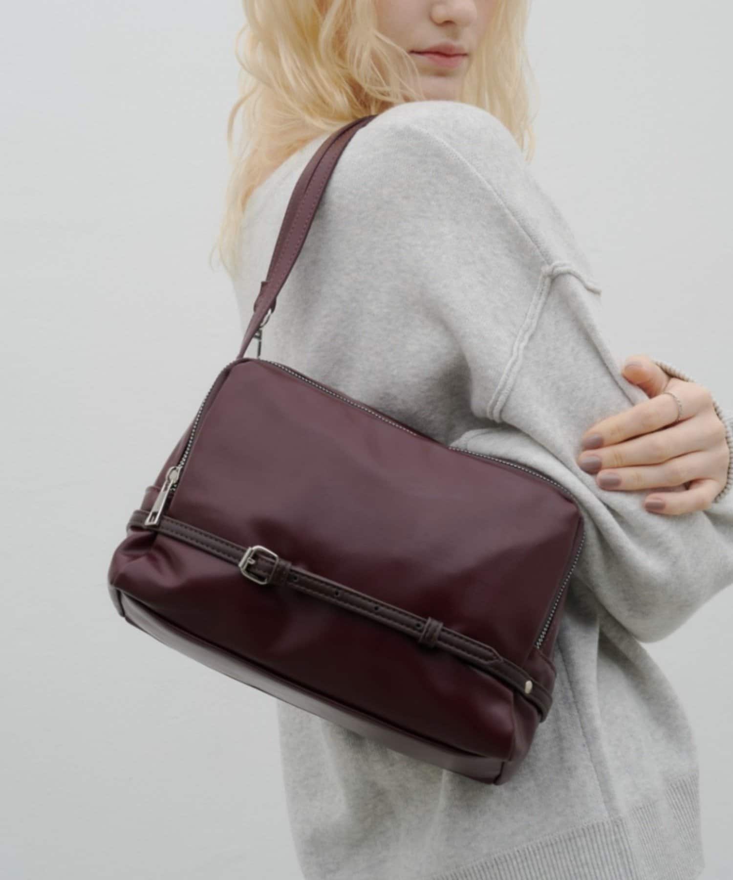 CIAOPANIC TYPY(チャオパニックティピー) 【26Winter展示会 出展商品】【Fraggy】2WAYショルダーベルトデザイン2層バッグ