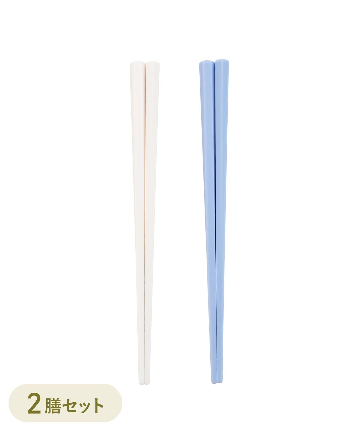 3COINS(スリーコインズ) KIDS六角箸2膳セット：16cm