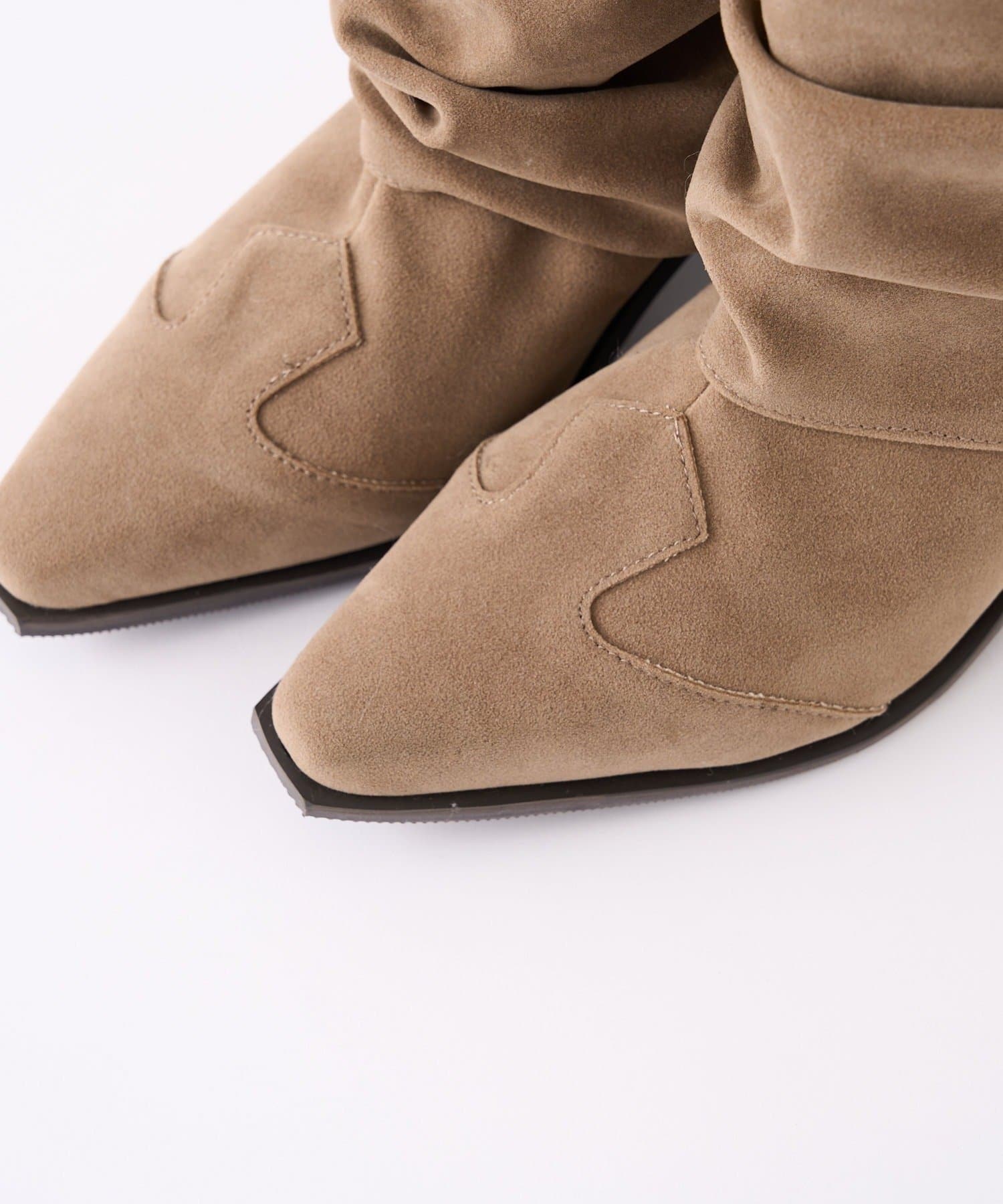 NICE CLAUP / OLIVE des OLIVE OUTLET(ナイスクラップ  / オリーブ デ オリーブ アウトレット) 【one after another 】ウェスタンカバーブーツ