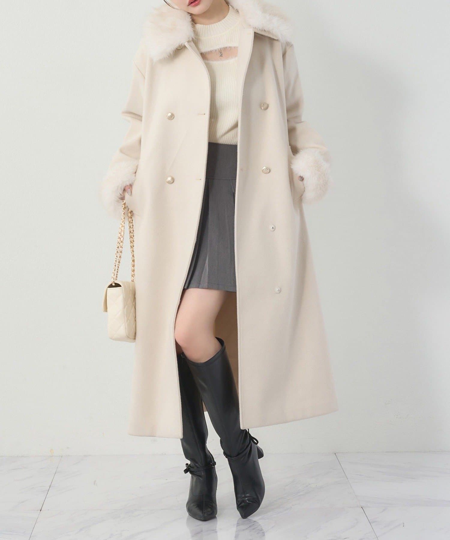one after another 】ロングコート | NICE CLAUP / OLIVE des OLIVE