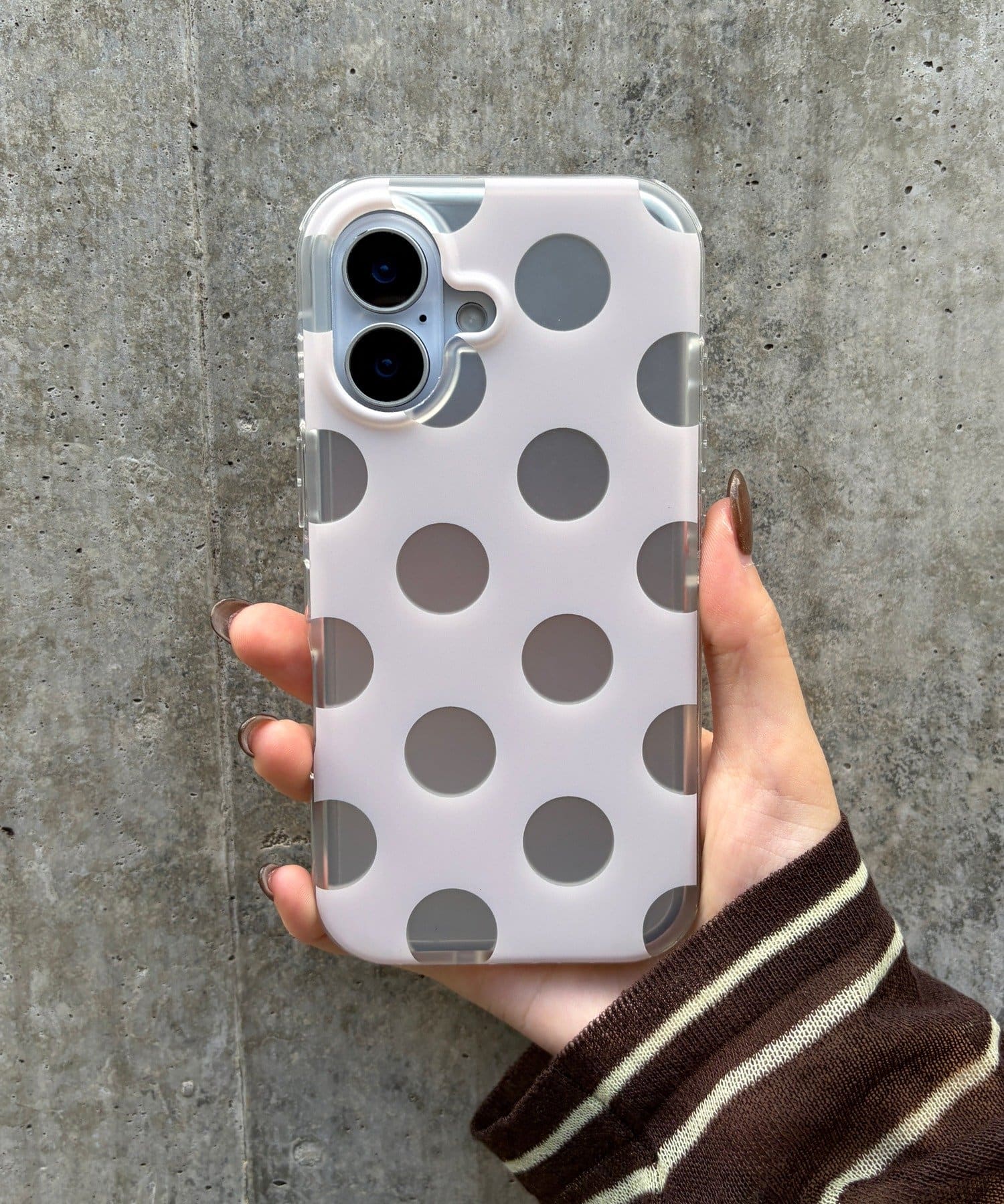 Lattice(ラティス) ドットスマホケース(iPhone17)