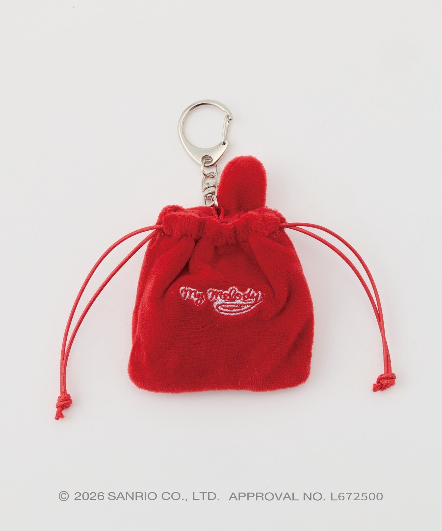 ❤︎専用❤︎フリルぺたんこ巾着バッグ＆dogチャーム❤︎ロラライハリス マイメロディ/クロミ】巾着チャーム | Lattice(ラティス)レディース