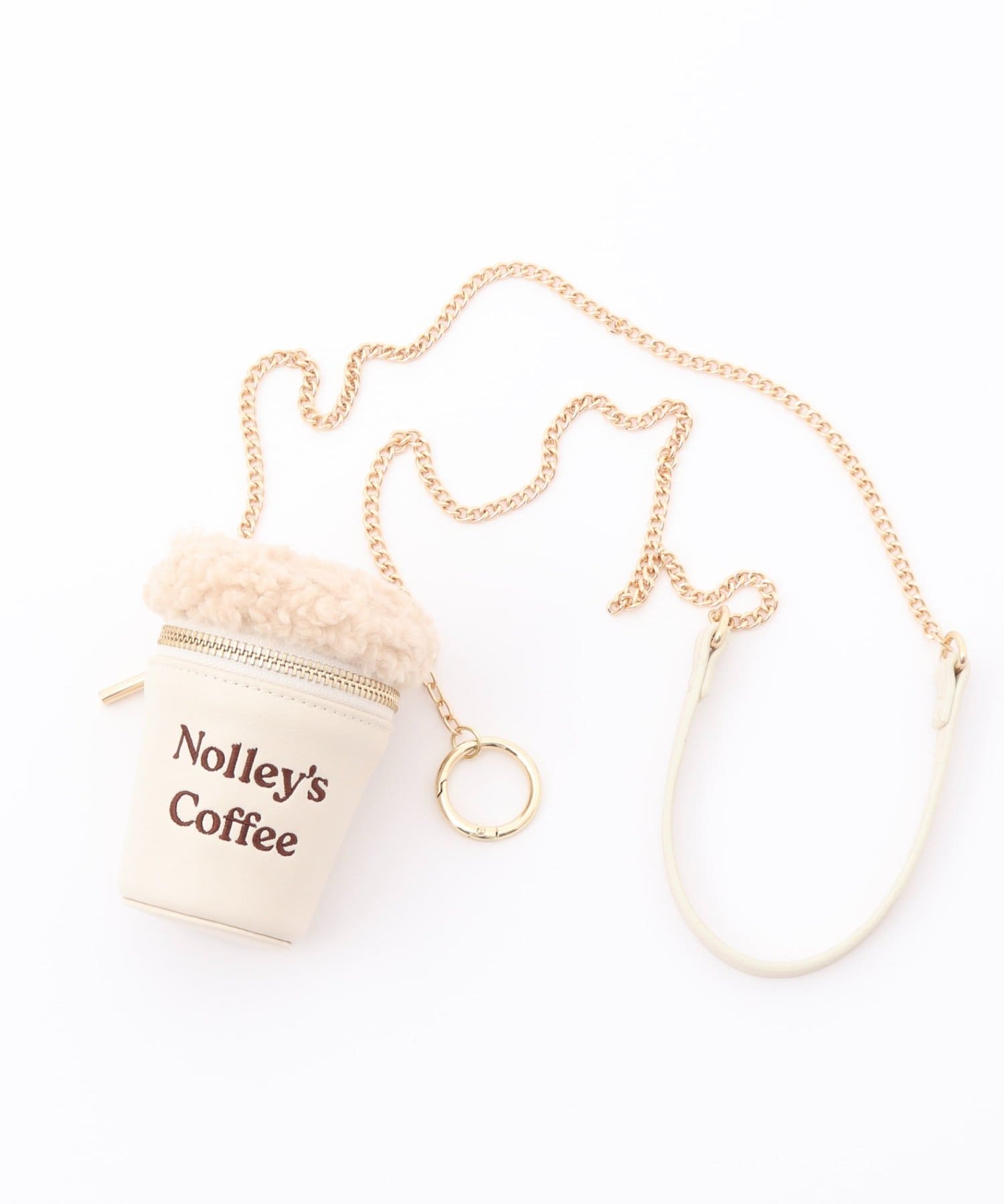 NOLLEY'S(ノーリーズ) コーヒーポーチチャームショルダー