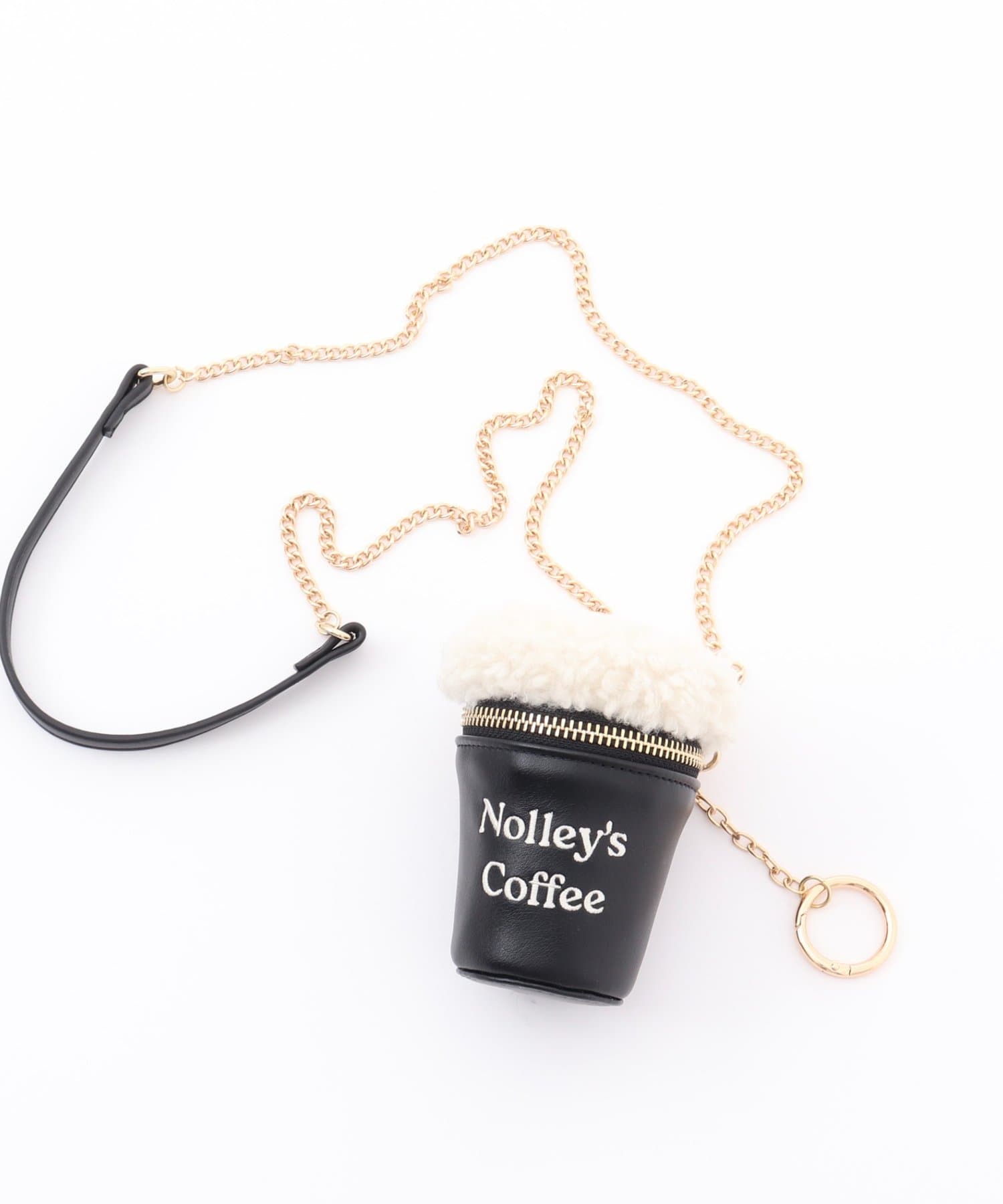 NOLLEY'S(ノーリーズ) コーヒーポーチチャームショルダー