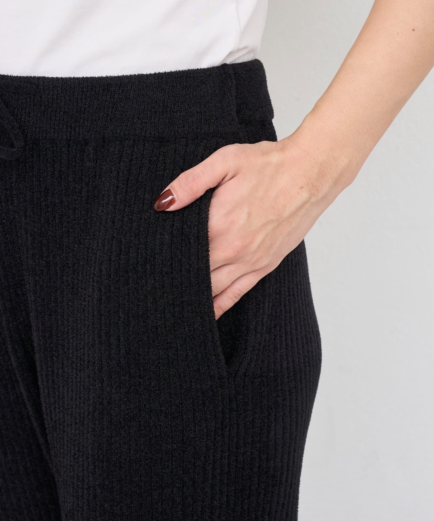 CIAOPANIC TYPY(チャオパニックティピー) ∴【XS～XL展開】モールニットフレアパンツ