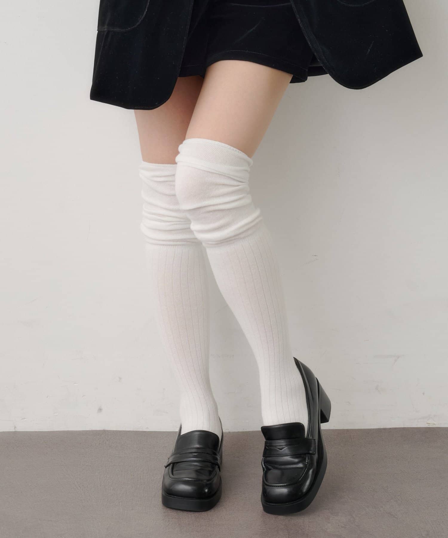 Kastane(カスタネ) 【10.3(土)12:00発売】2WAYハイソックス