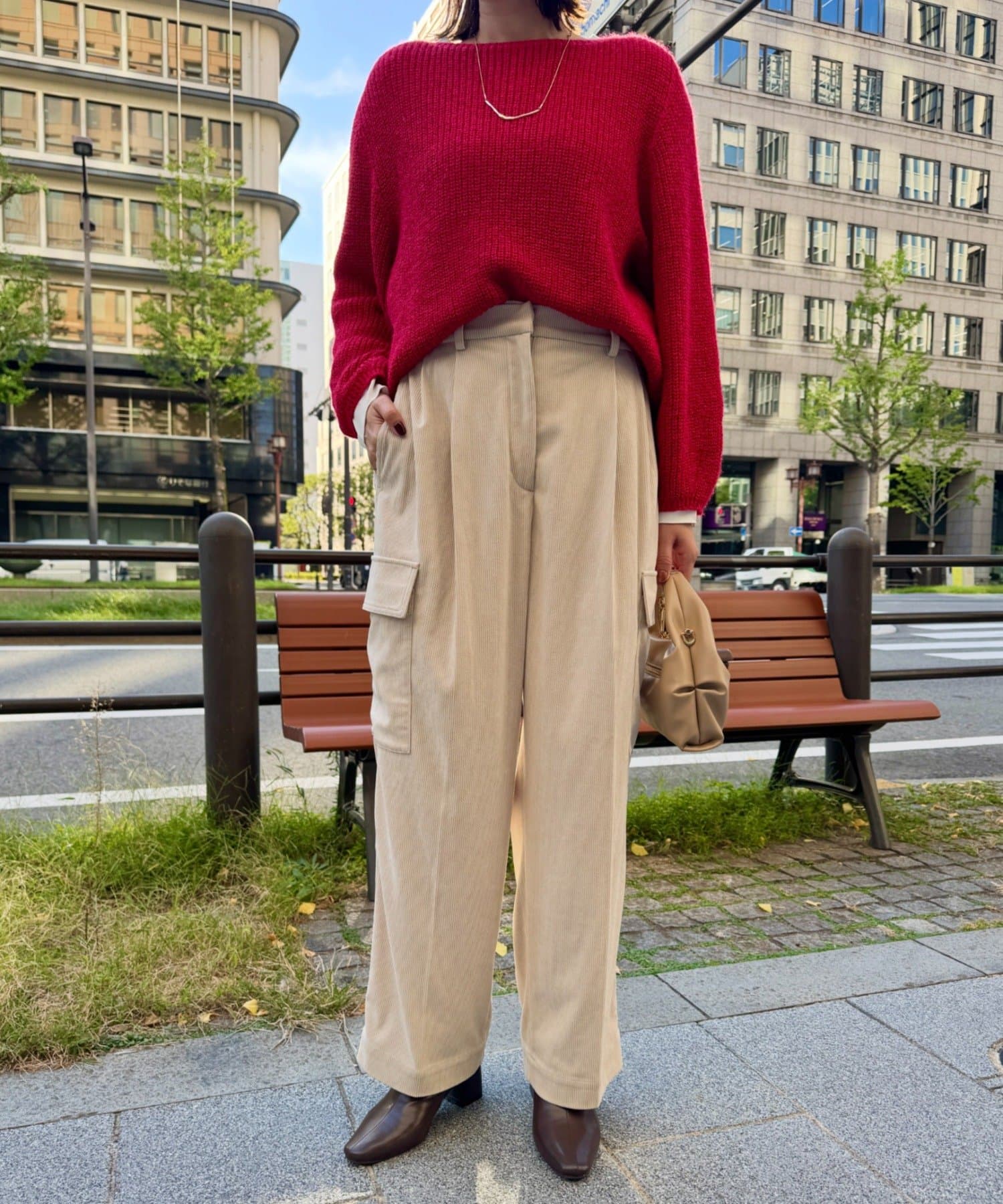 Jena　espace merveilleux(ジェナ　エスパスメルヴェイユ) コールカーゴパンツ