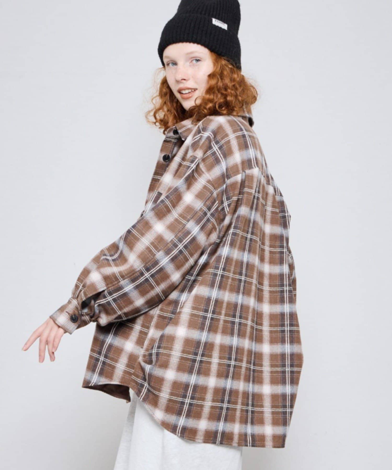 CIAOPANIC TYPY(チャオパニックティピー) 【26Winter展示会でお披露目！】立体モールチェックCPOジャケット