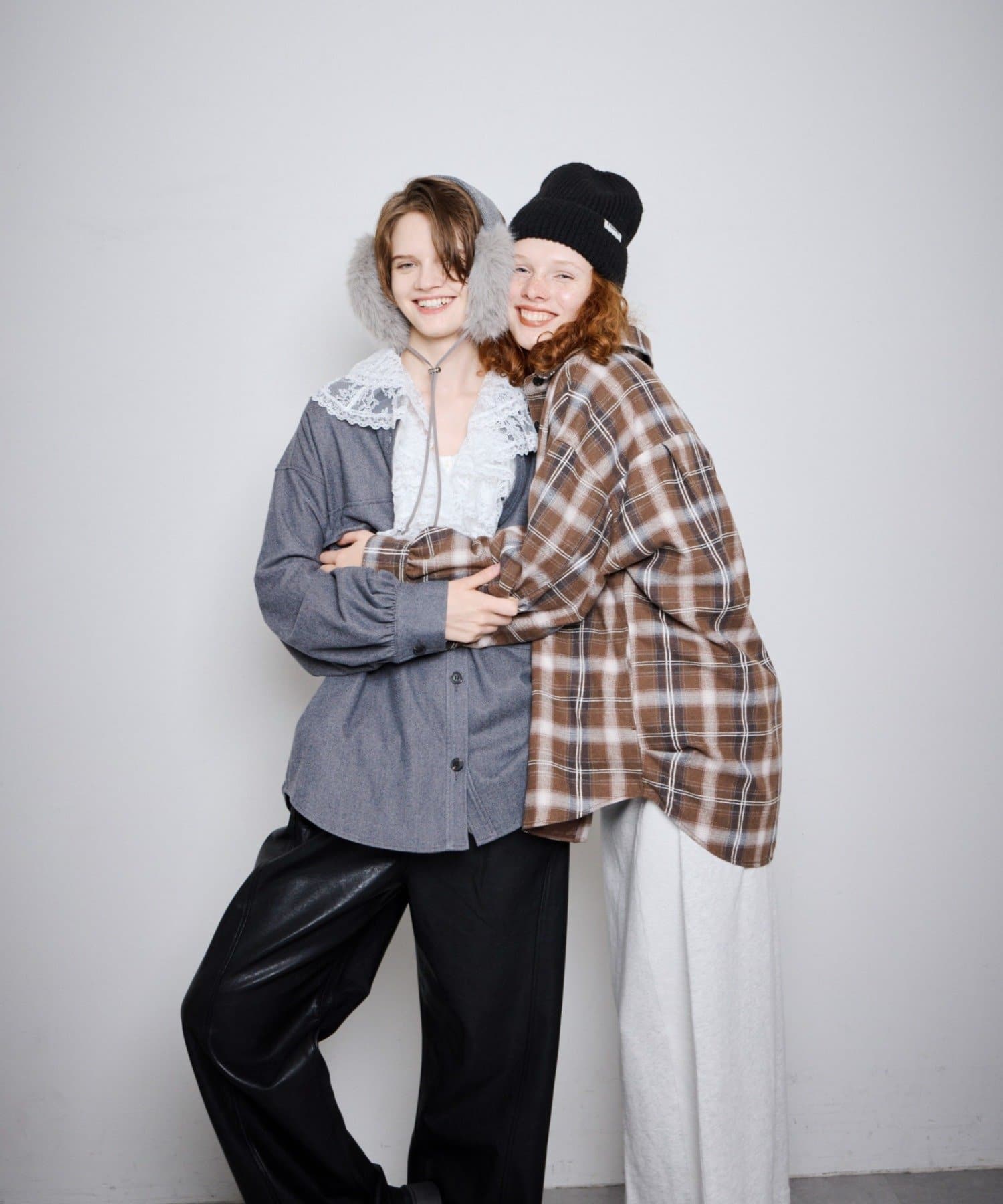 CIAOPANIC TYPY(チャオパニックティピー) 【26Winter展示会でお披露目！】立体モールチェックCPOジャケット