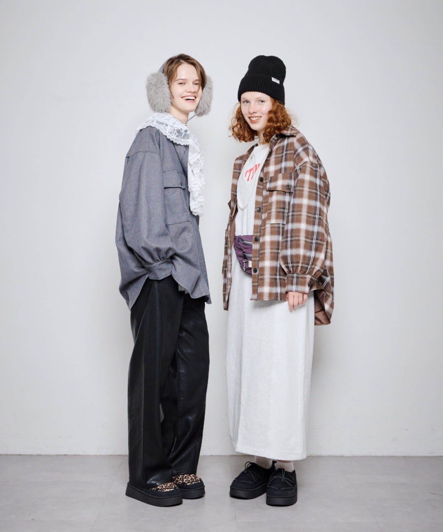 CIAOPANIC TYPY(チャオパニックティピー) 【26Winter展示会でお披露目！】立体モールチェックCPOジャケット