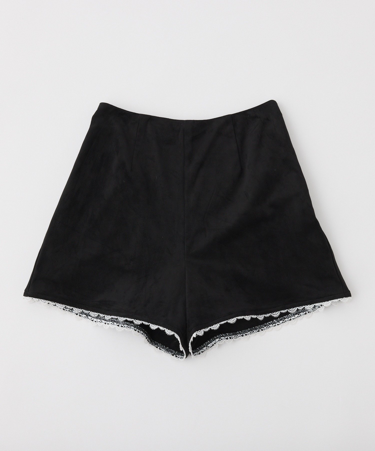 one after another NICE CLAUP(ワンアフターアナザー ナイスクラップ) 【セットアップ可能】裾レースショートパンツ