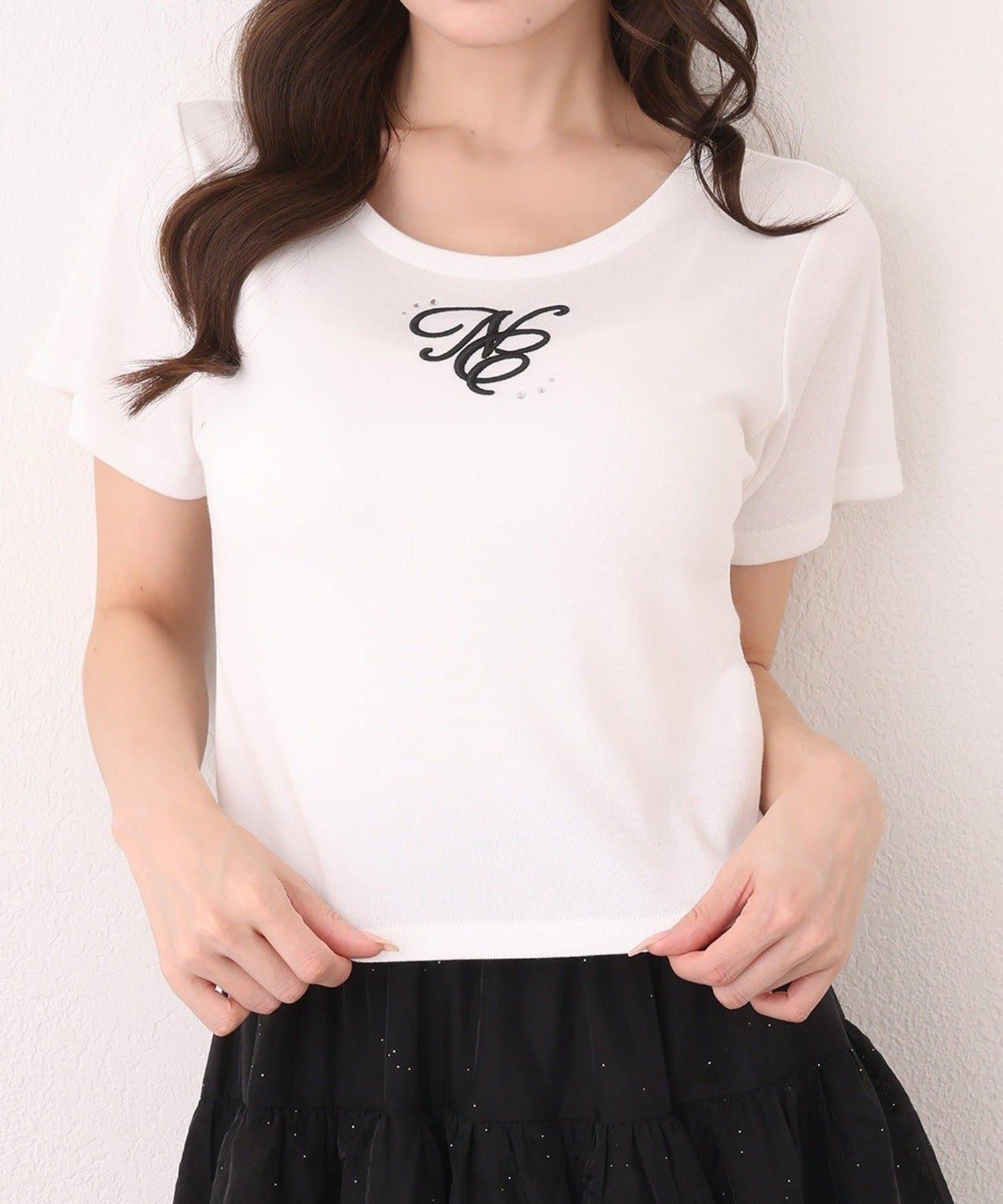 NICE CLAUP / OLIVE des OLIVE OUTLET(ナイスクラップ  / オリーブ デ オリーブ アウトレット) 【one after another】ワンポイントロゴTee
