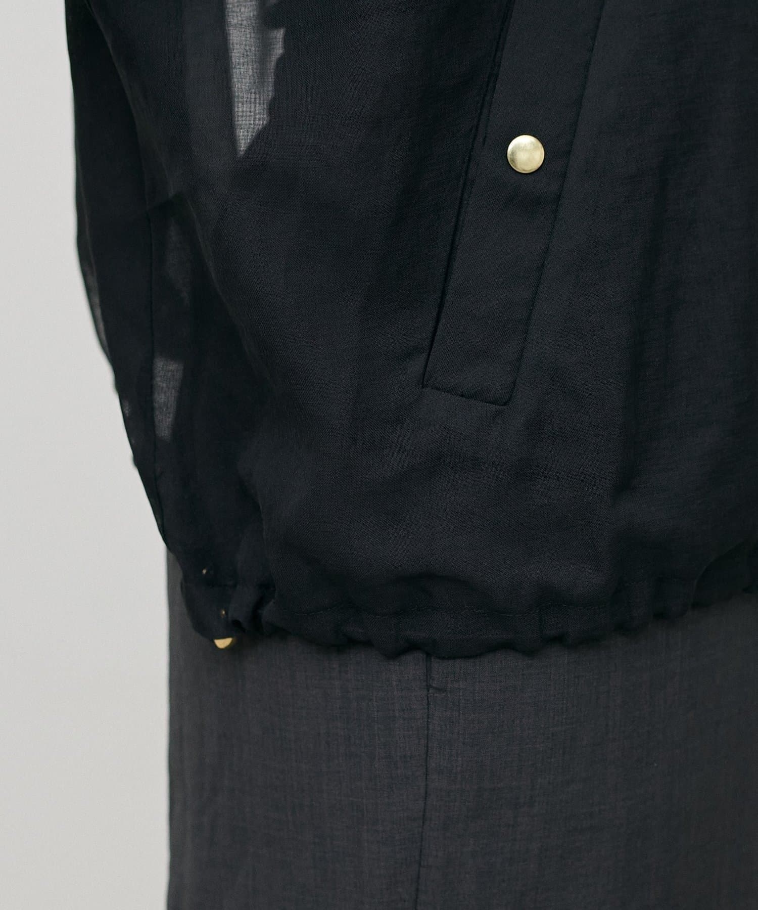 NICE CLAUP / OLIVE des OLIVE OUTLET(ナイスクラップ  / オリーブ デ オリーブ アウトレット) 【LARUTA】シアーボイルギャザーブルゾン