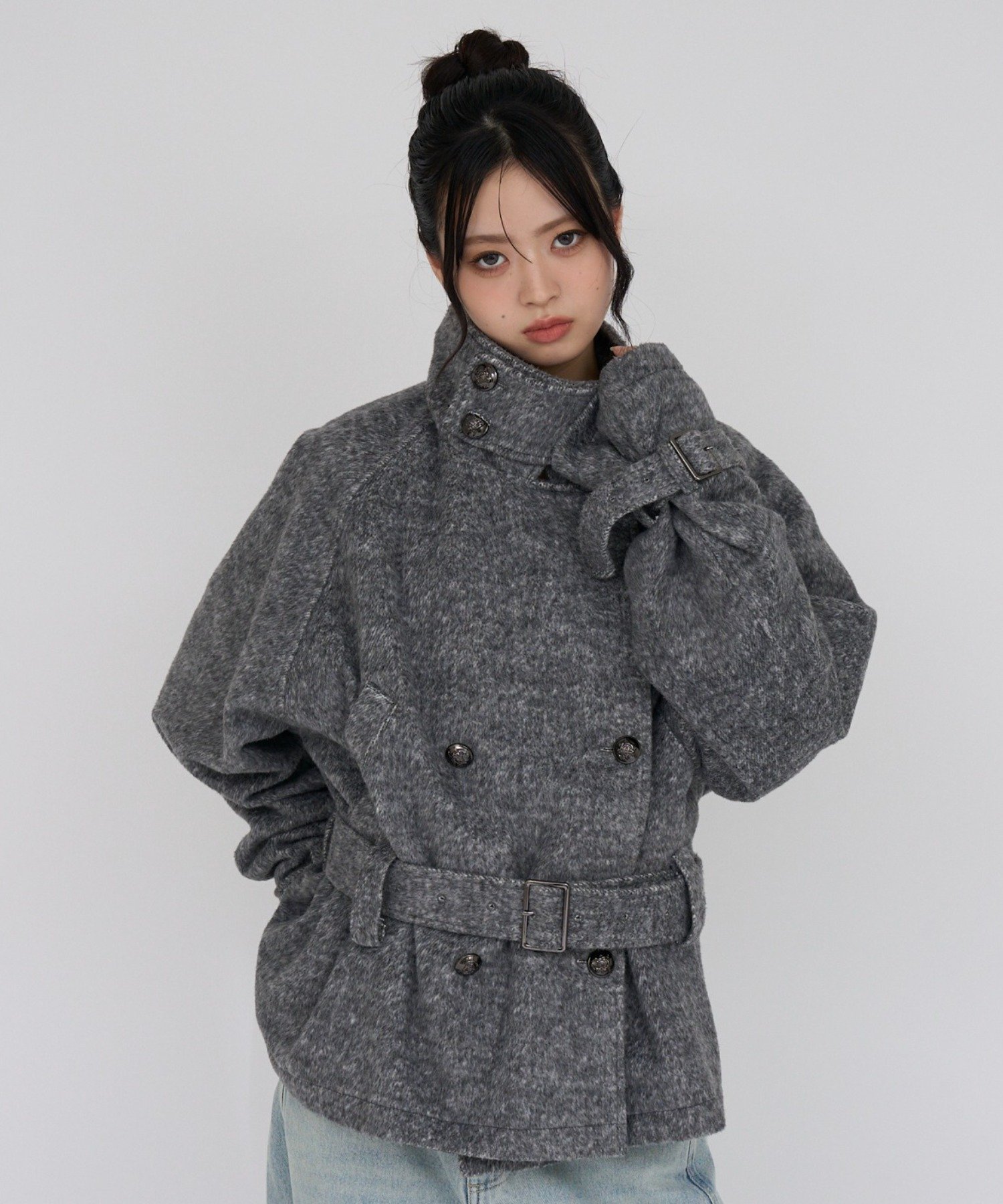 RAY CASSIN(レイカズン) 【10/15(木)販売開始】ウールライクトレンチコート
