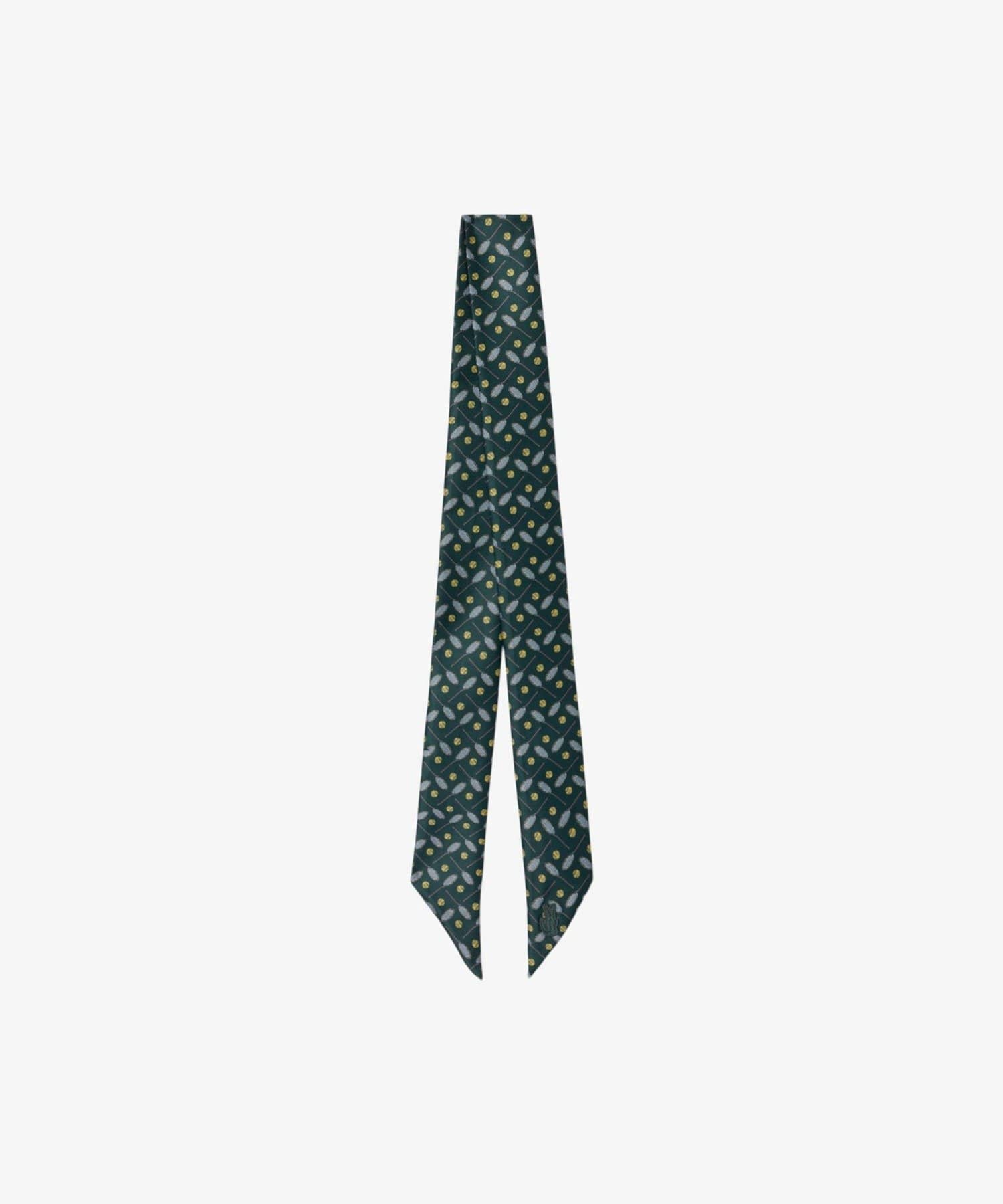 FREDY & GLOSTER(フレディ アンド グロスター) 【LACOSTE/ラコステ】LG Scarf サテンナロースカーフ