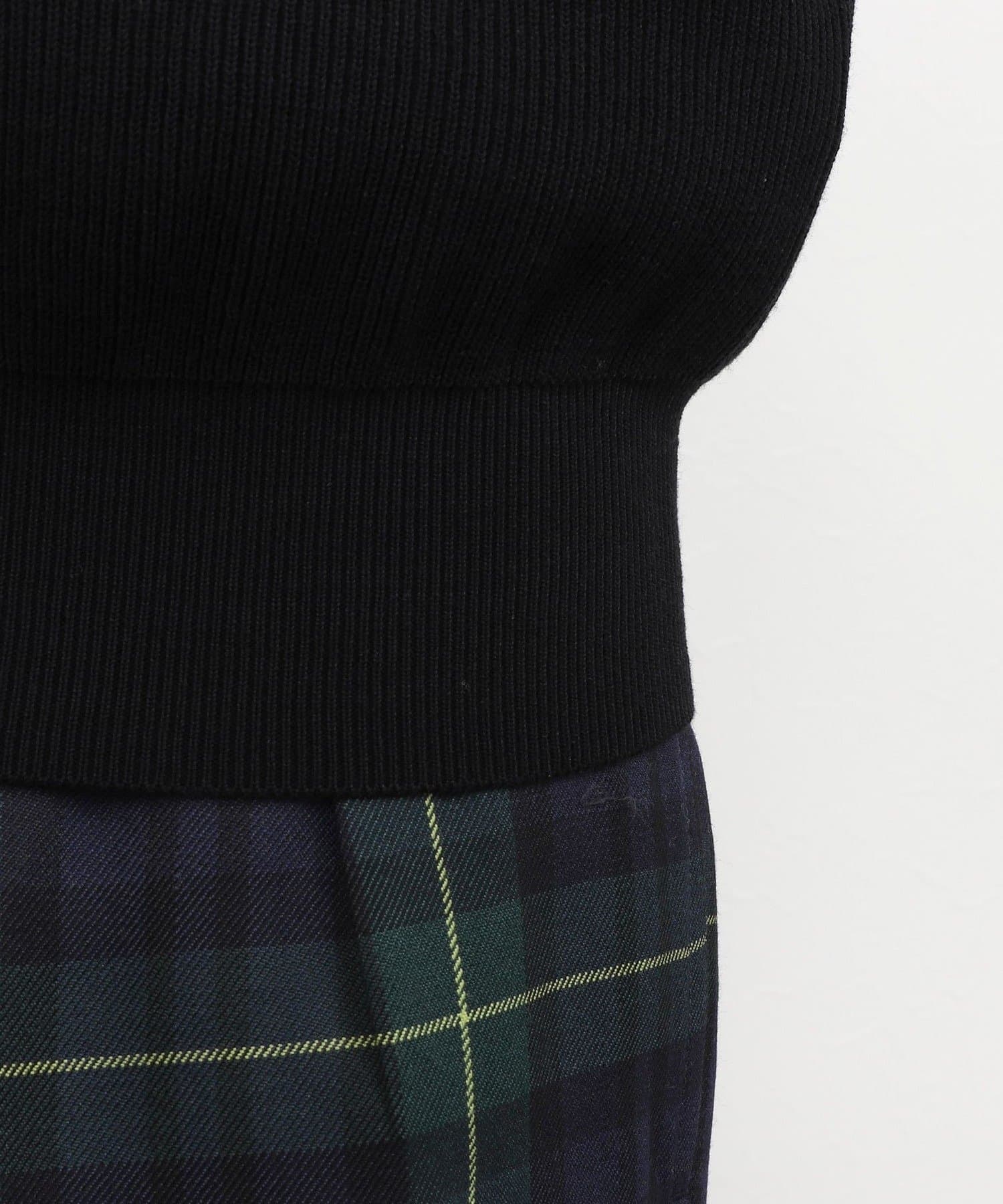 NOLLEY'S(ノーリーズ) 【BATONER/バトナー】HARD TWIST WOOL RIB DRIVERS KNIT ドライバーズニット 26AW