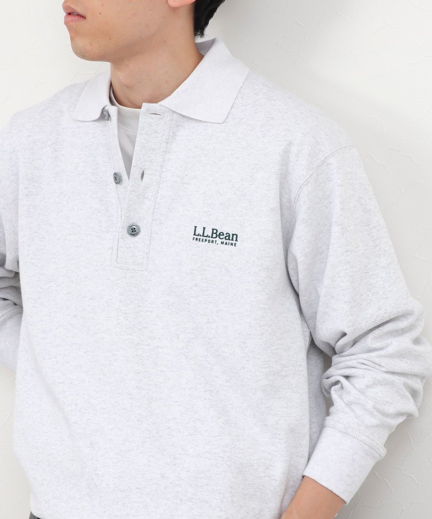 NOLLEY'S(ノーリーズ) 【L.L.Bean】Portage Polo Sweatshirt ポーテージ・ポロスウェットシャツ 26AW