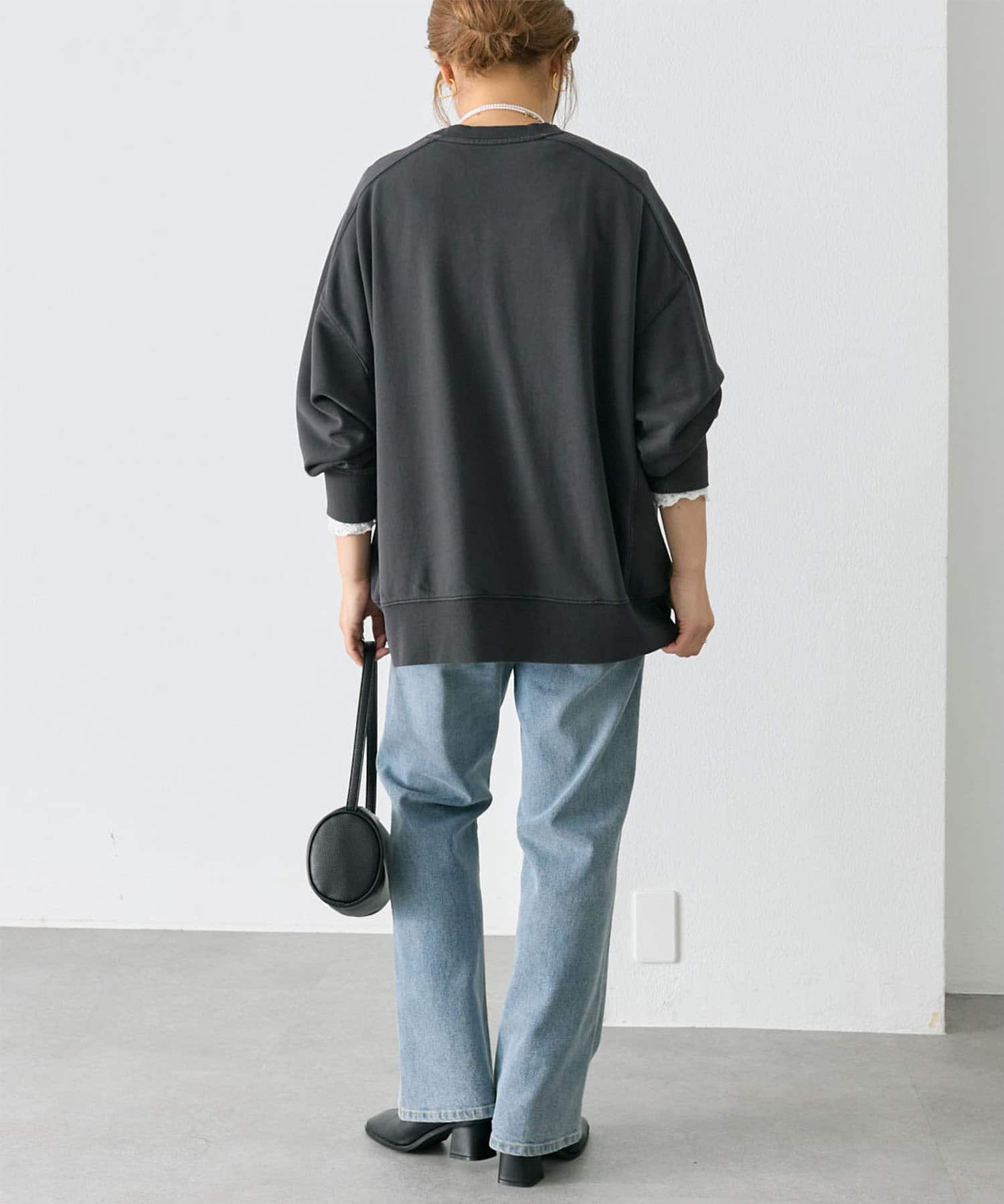 PUAL CE CIN(ピュアルセシン) 【WEB限定】裏毛チュニックスウェット