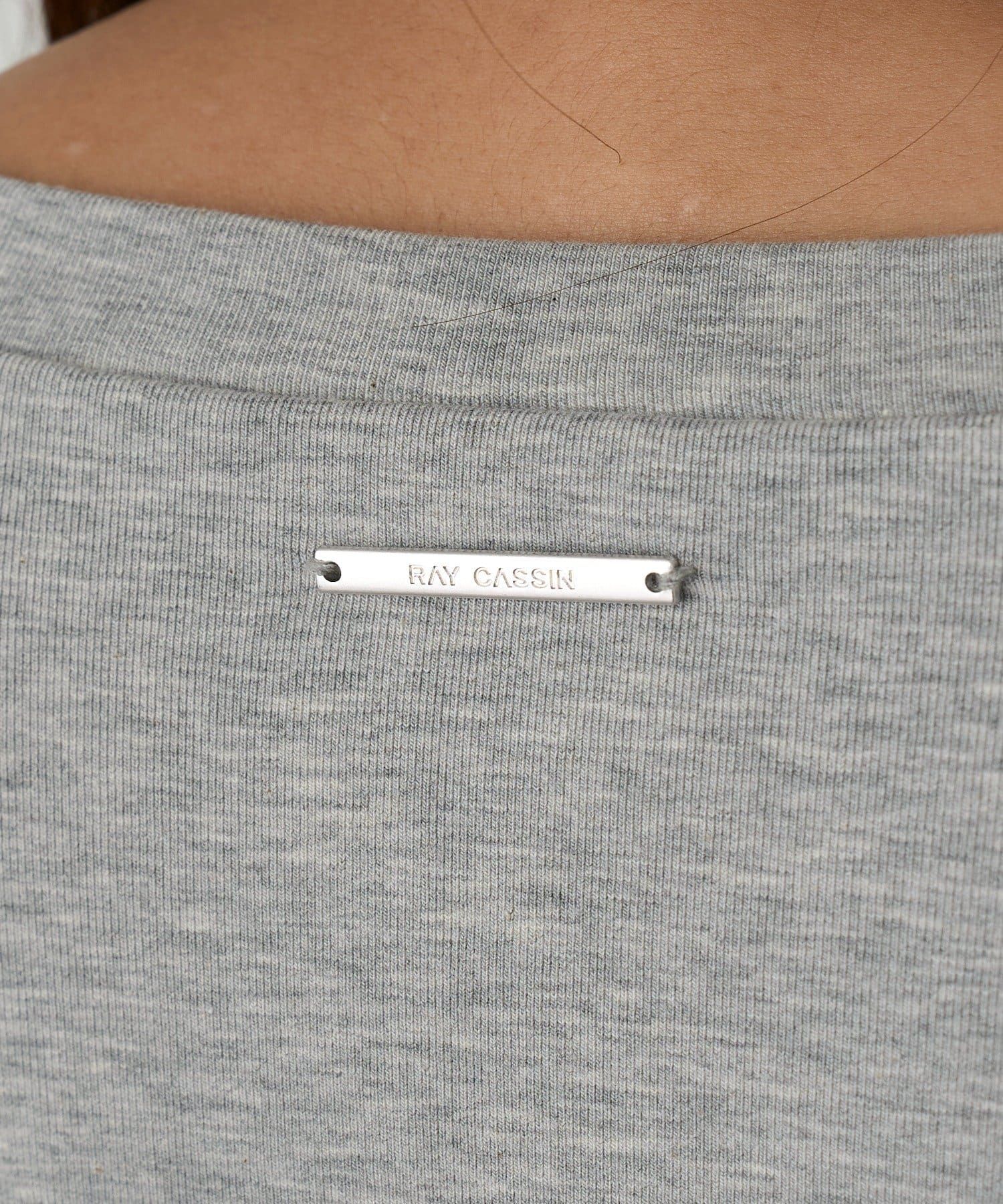 RAY CASSIN(レイカズン) ロゴヘンリーロングTシャツ / ロンT