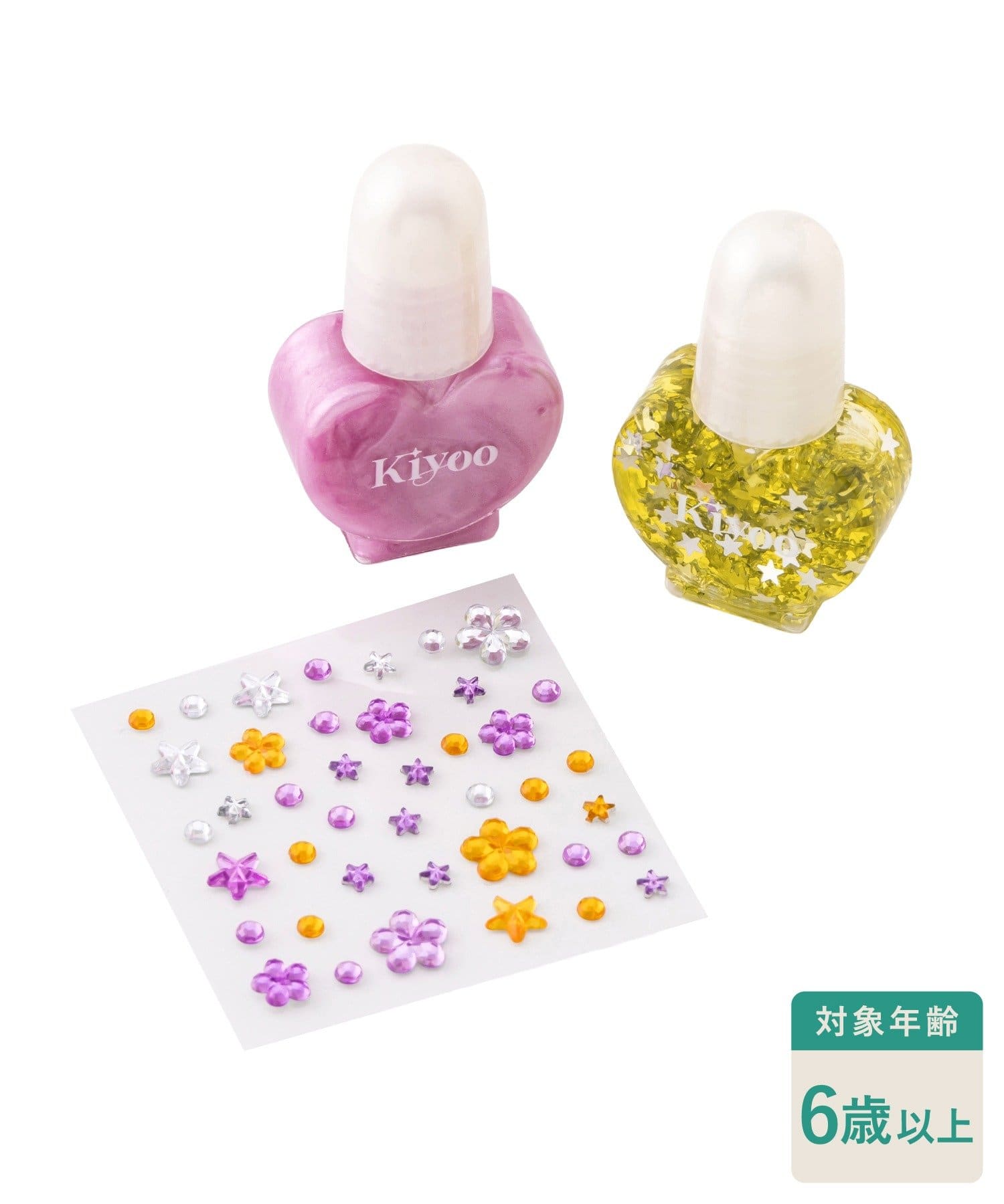 3COINS(スリーコインズ) KIDSマニキュア＆シールセット