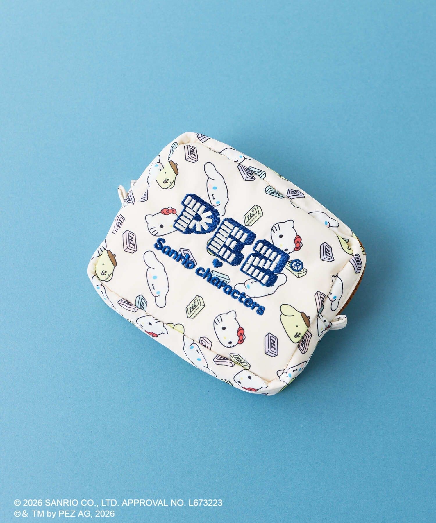 ear PAPILLONNER(イア パピヨネ) 【サンリオキャラクターズ×PEZ(ペッツ) ×ear】スクエアポーチ