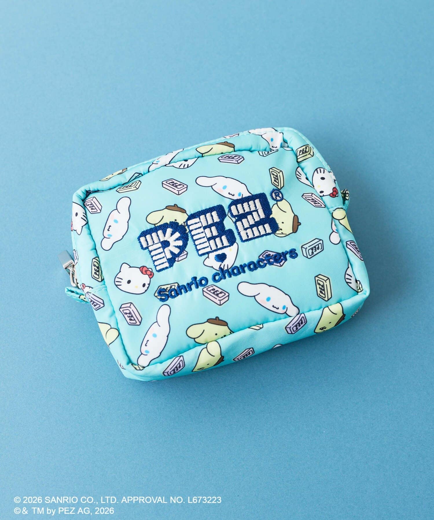 ear PAPILLONNER(イア パピヨネ) 【サンリオキャラクターズ×PEZ(ペッツ) ×ear】スクエアポーチ