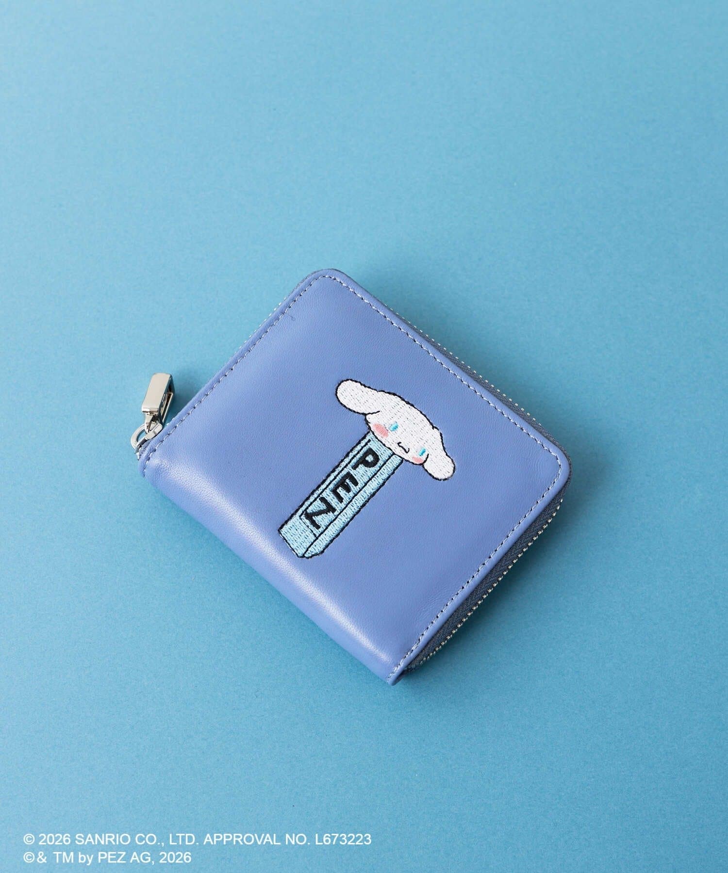 ear PAPILLONNER(イア パピヨネ) 【サンリオキャラクターズ×PEZ(ペッツ) ×ear】本革ミニ財布