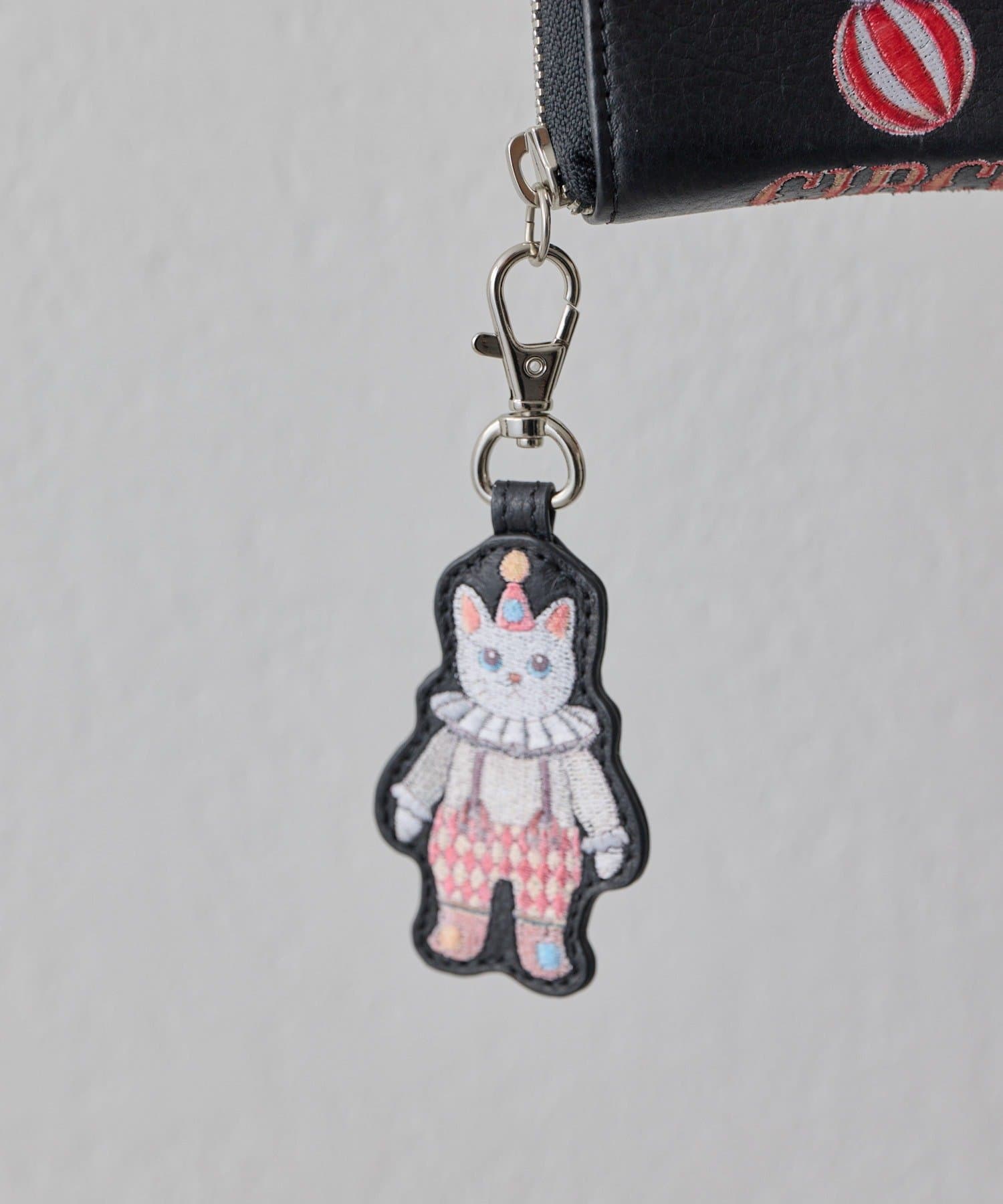 ear PAPILLONNER(イア パピヨネ) 《本革》sampo×ear サーカスミニ財布
