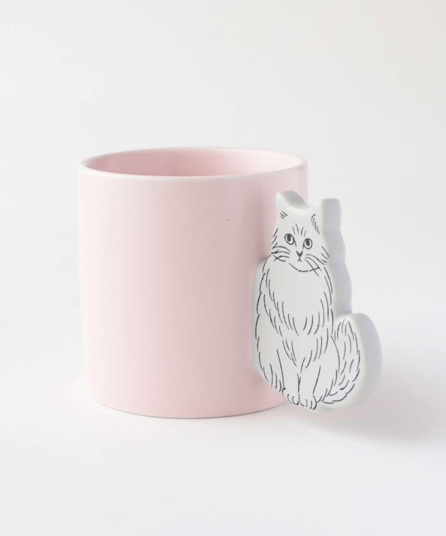 BIRTHDAY BAR(バースデイバー) 【松尾ミユキ Matsuo Miyuki】Cat handle mug マグ