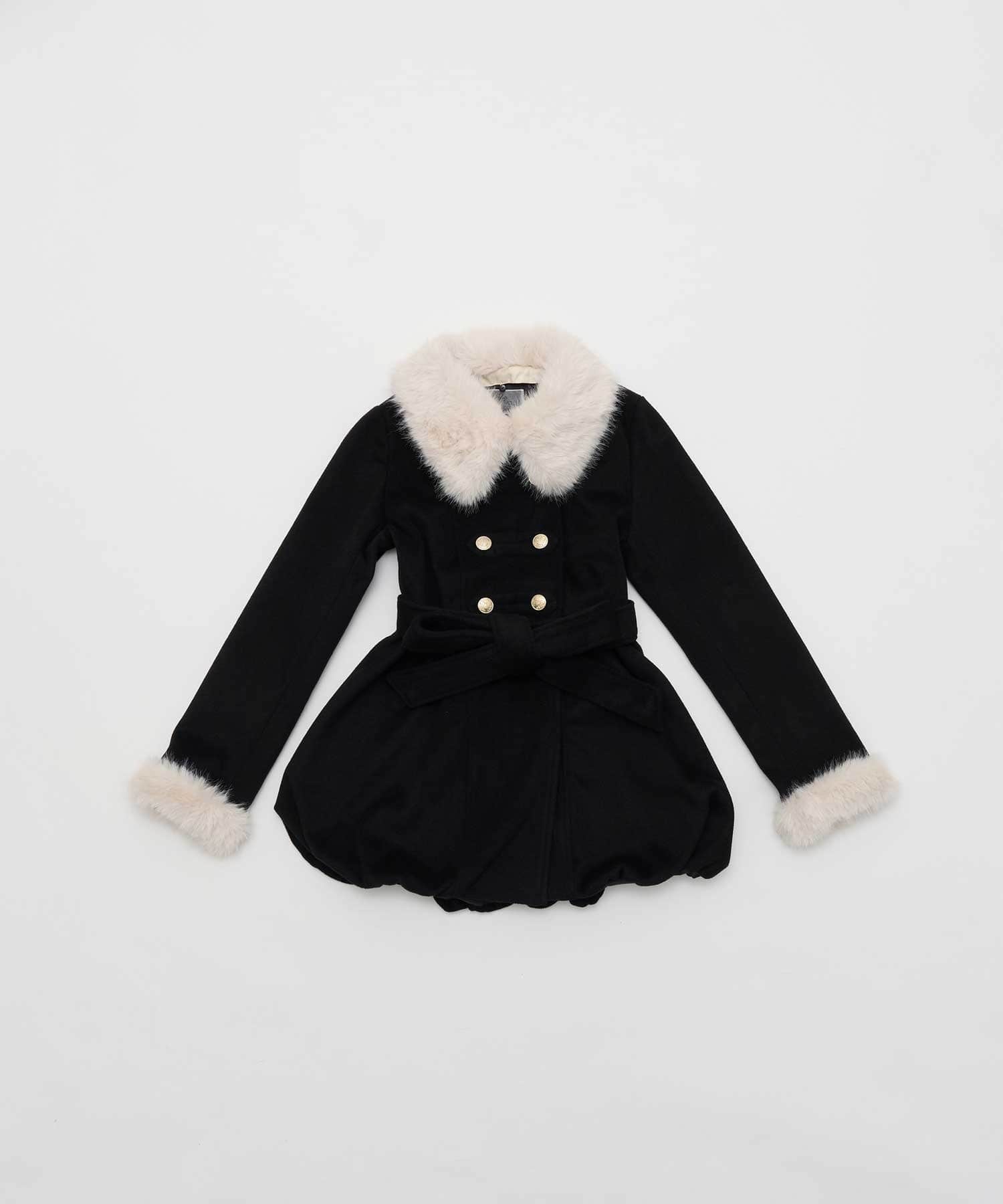 Belle Charme(ベルシャルム) Napoleon Balloon Wool Coat