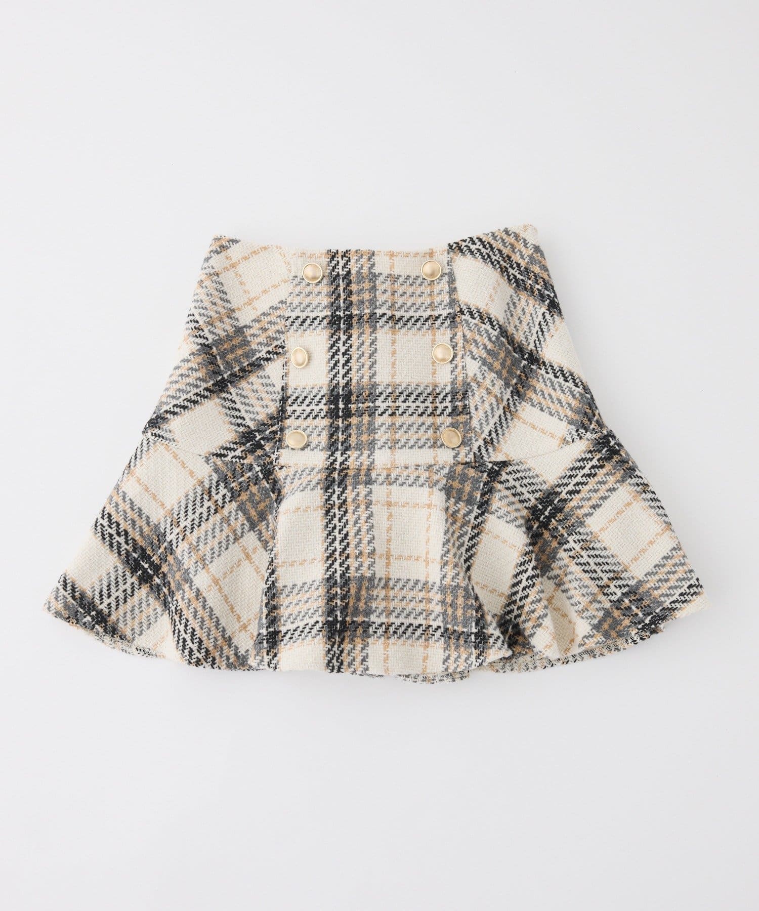 SMサイズ展開】ダブルボタンミニスカート | one after another NICE