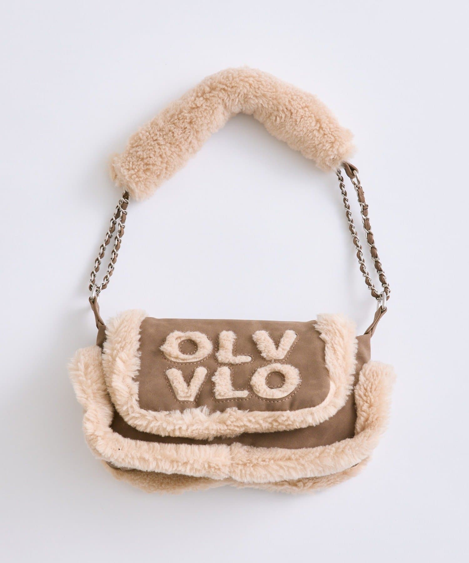 OLIVE des OLIVE(オリーブ デ オリーブ) ロゴムートンバッグ