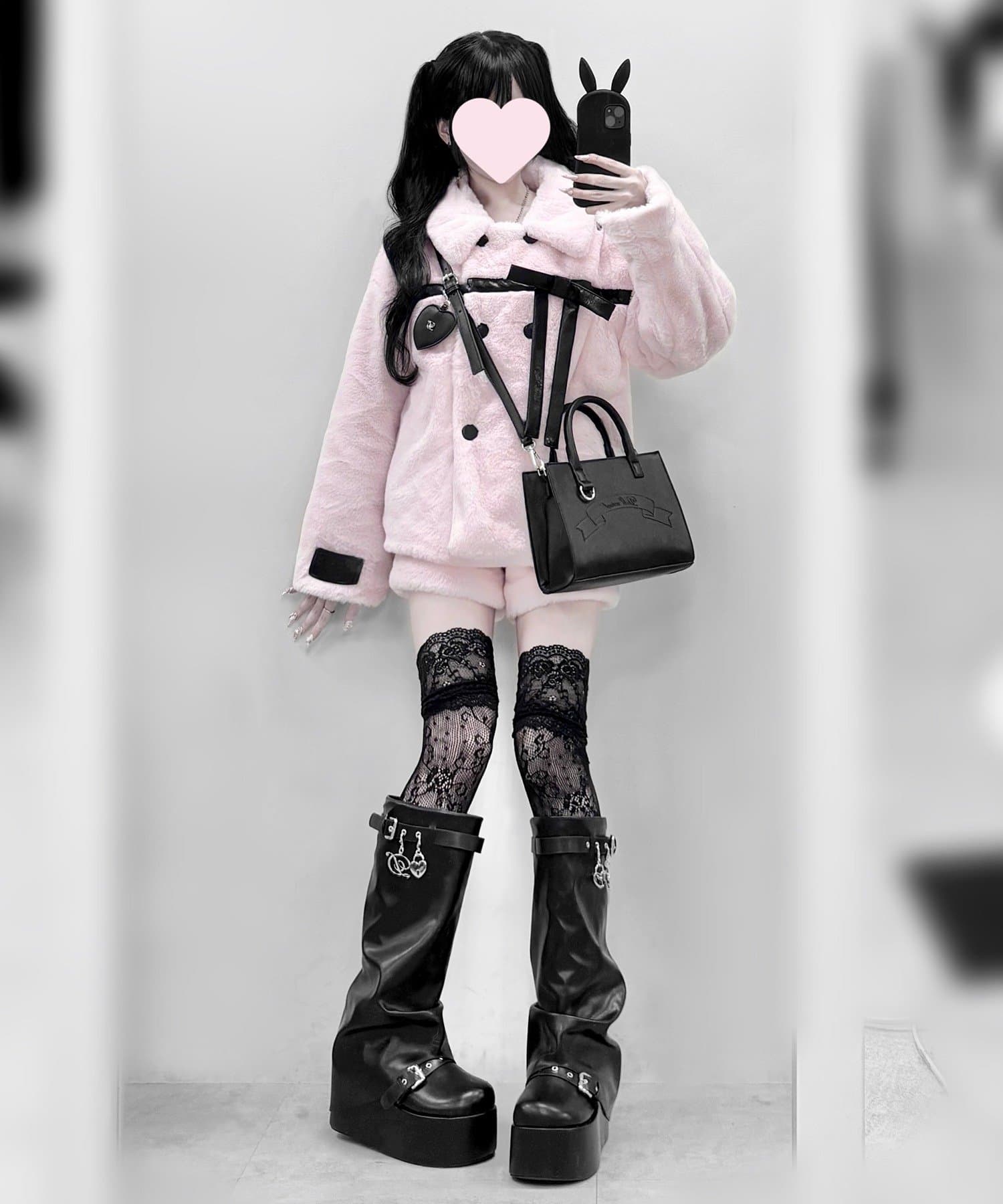 OLIVE des OLIVE(オリーブ デ オリーブ) 【インフルエンサー企画】miko heartcharm bag