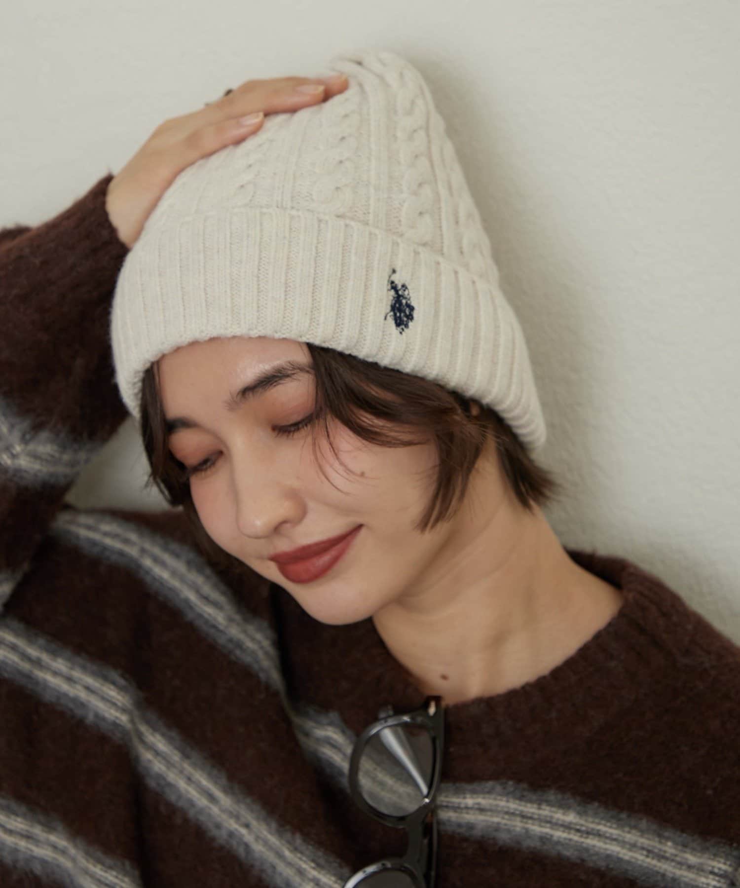 Remind me and forever(リマインドミーアンドフォーエバー) 【U.S POLO ASSN.】ワンポイントロゴビーニー