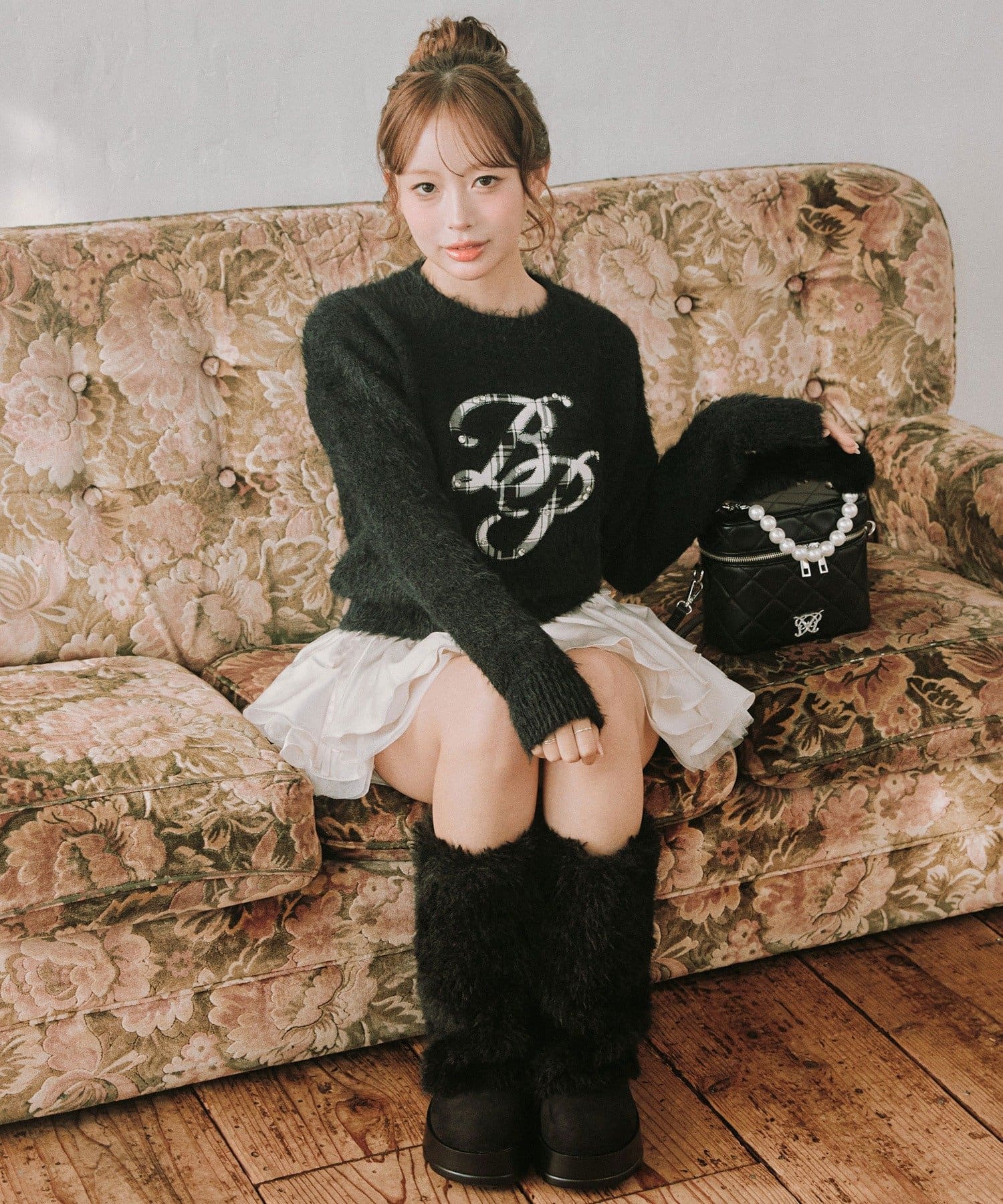 OLIVE des OLIVE(オリーブ デ オリーブ) 【Holiday Collection】X'mas Knit