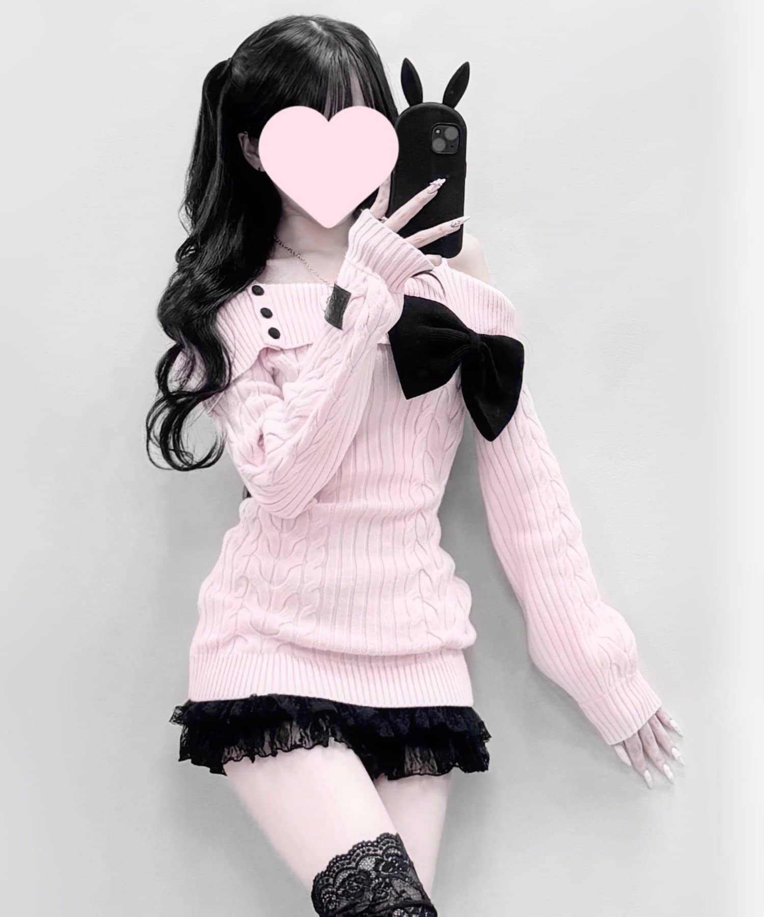 miko企画】 sweetie ribbon knit | OLIVE des OLIVE(オリーブ デ