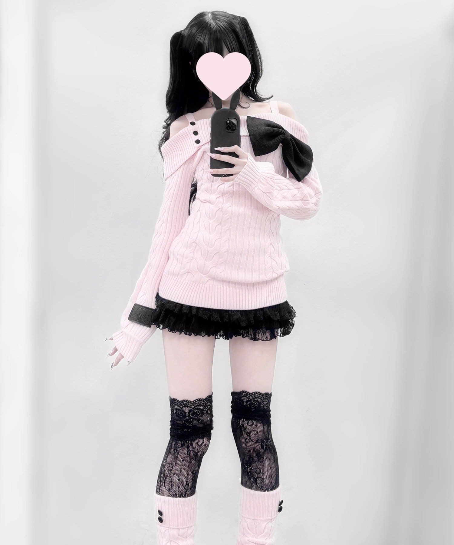 miko企画】 sweetie ribbon knit | OLIVE des OLIVE(オリーブ デ