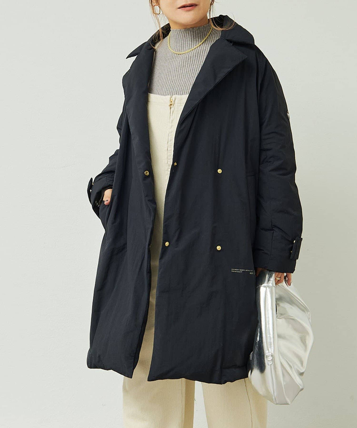 PUAL CE CIN(ピュアルセシン) フレンチダックダウンテーラーコート
