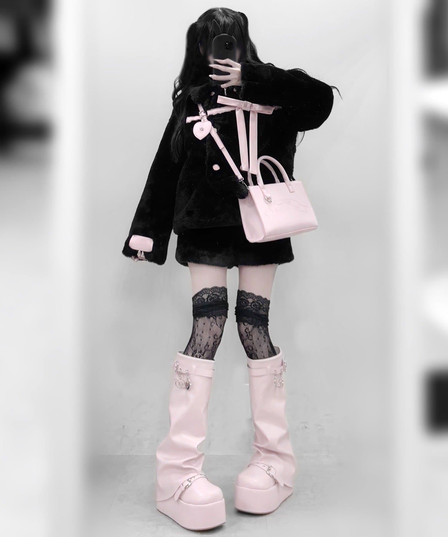 OLIVE des OLIVE(オリーブ デ オリーブ) 【インフルエンサー企画】miko fur short pants