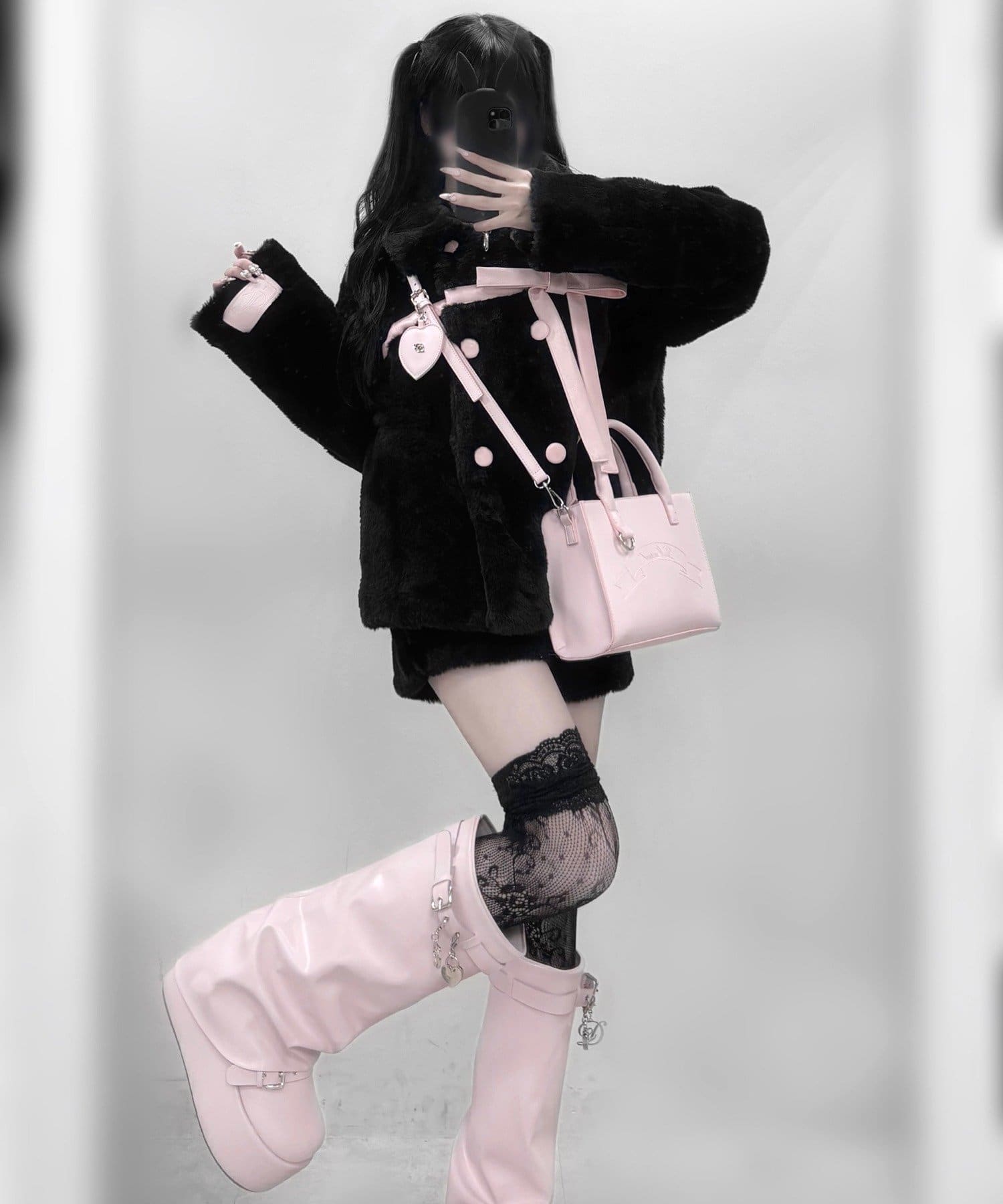 OLIVE des OLIVE(オリーブ デ オリーブ) 【インフルエンサー企画】miko fur short pants
