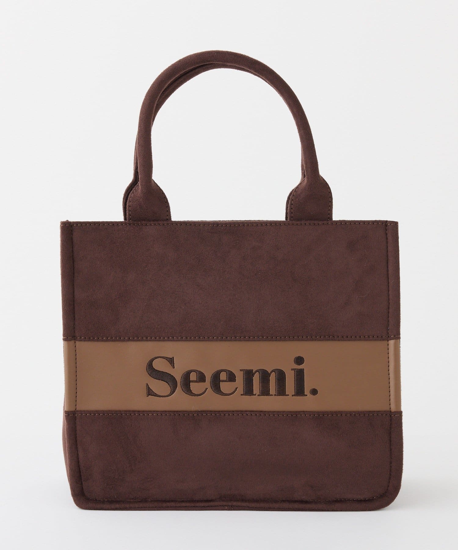 Seemi.by NICE CLAUP(シーミーバイナイスクラップ) ロゴトートバッグ