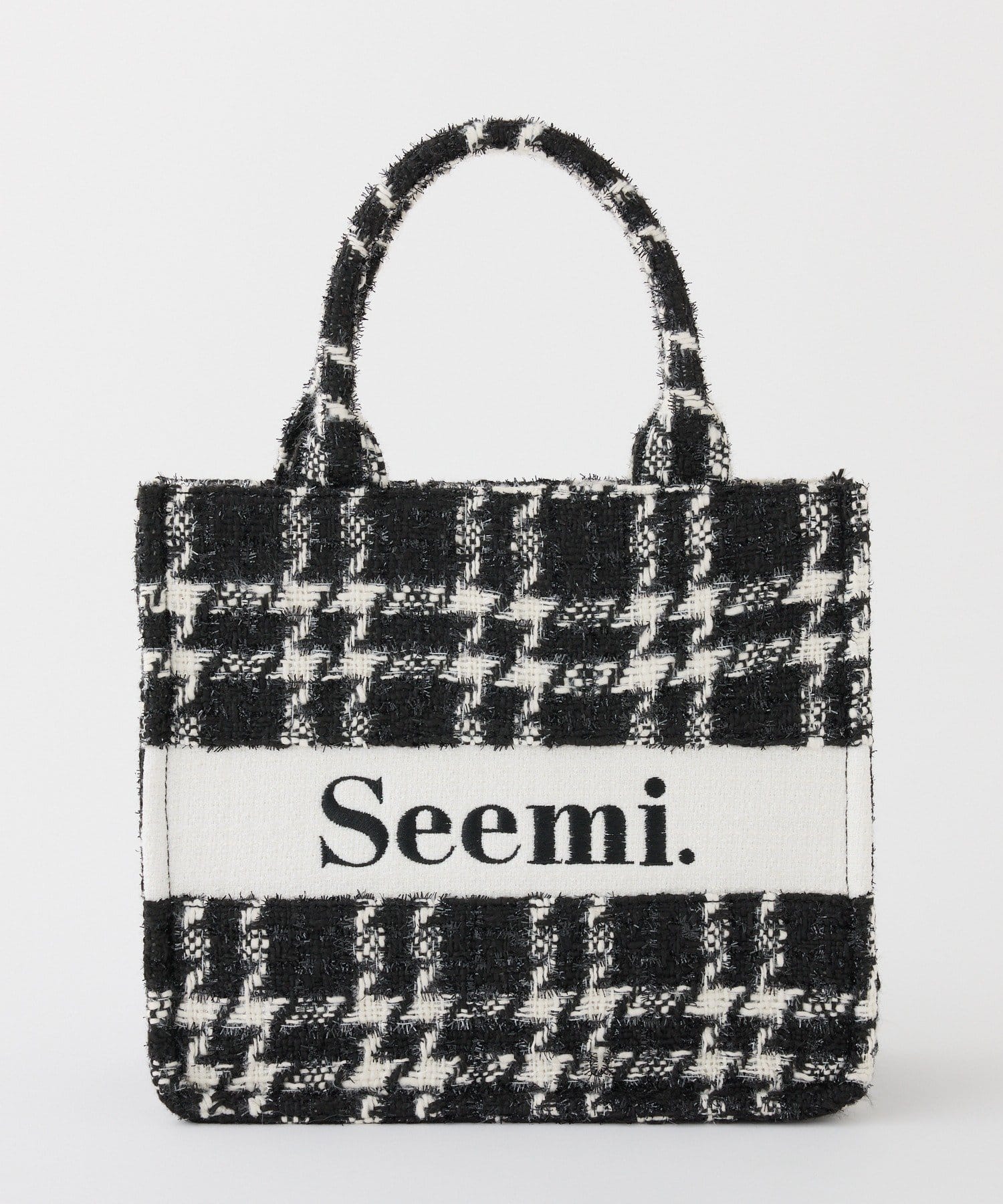 Seemi.by NICE CLAUP(シーミーバイナイスクラップ) ロゴトートバッグ